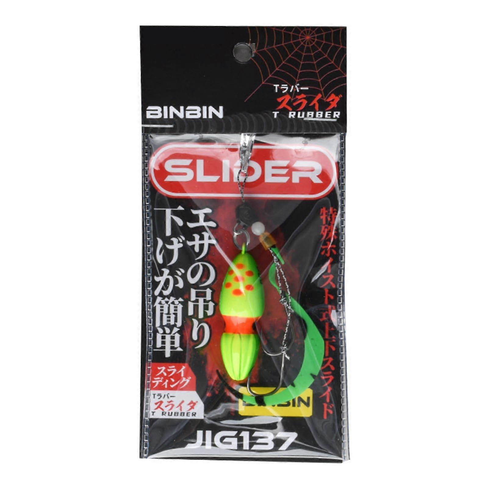 Glow Fishing Baits 60150g Gourd Slider Jig Head With Squid Hook Accessory For Snapper Slow Jigging 100G C4