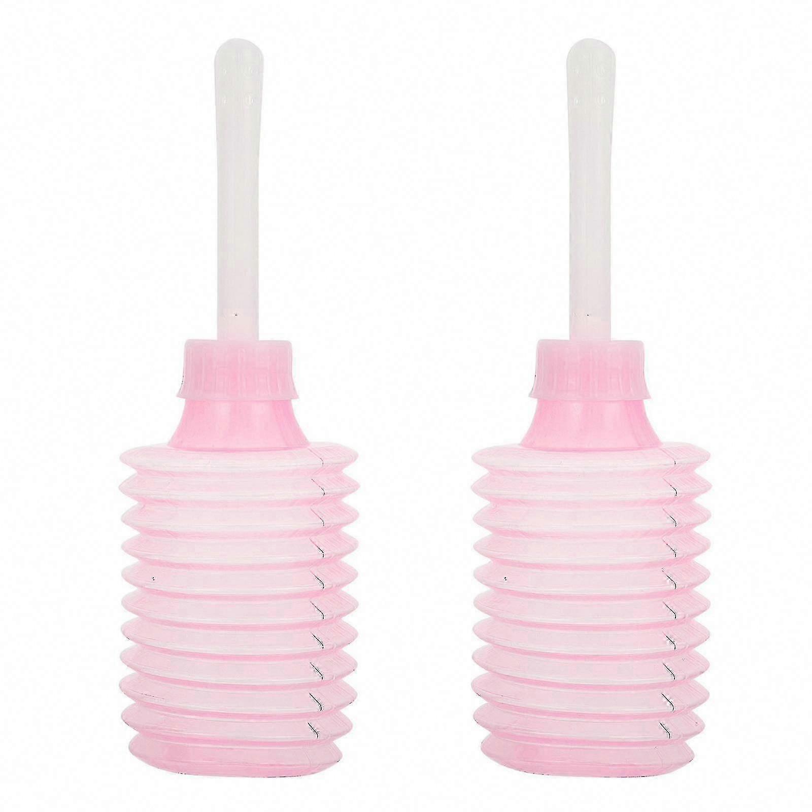 12 stk. rosa engangs vaginalrenser multifunksjonell dusj for kvinner
