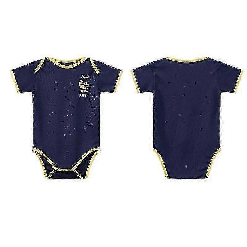 2022-2023ユニークな幼児ベビーサッカージャージー半袖ジャンプスーツ6-18ヶ月