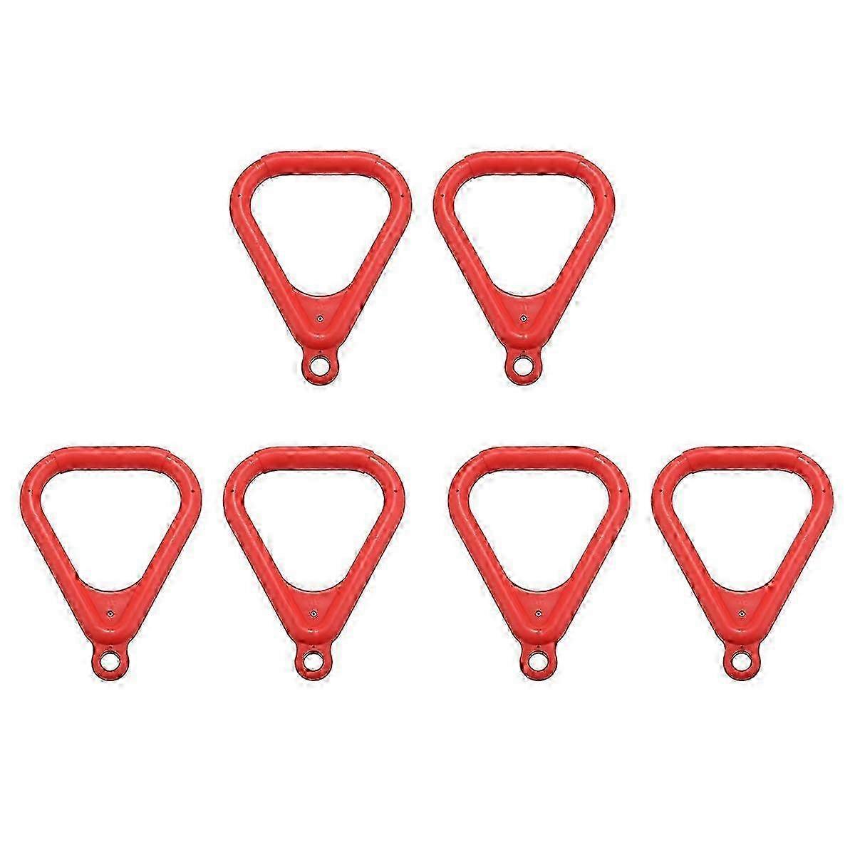 6X Trapeze Ring Swing Set Play Set Playground Trapeze Bar Jungle Gym Monkey Bar Ring Large Trapezoi