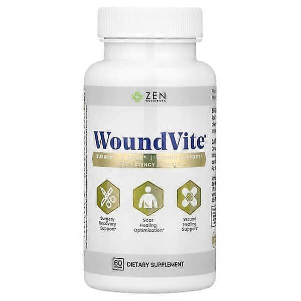Zen Nutrients, WoundVite®, 60 Capsules