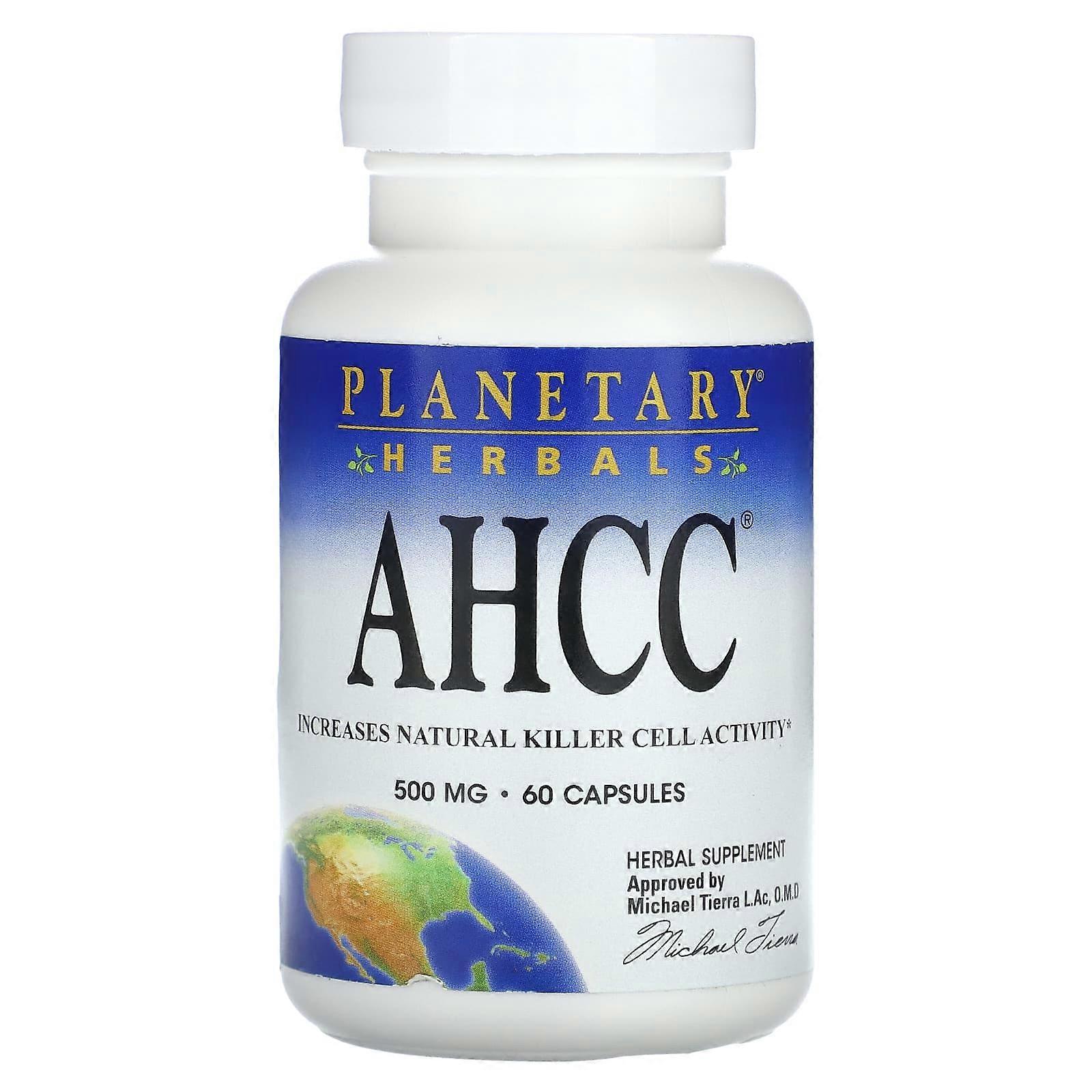 AHCC, 500 mg, 60 Capsules (250 mg per Capsule)