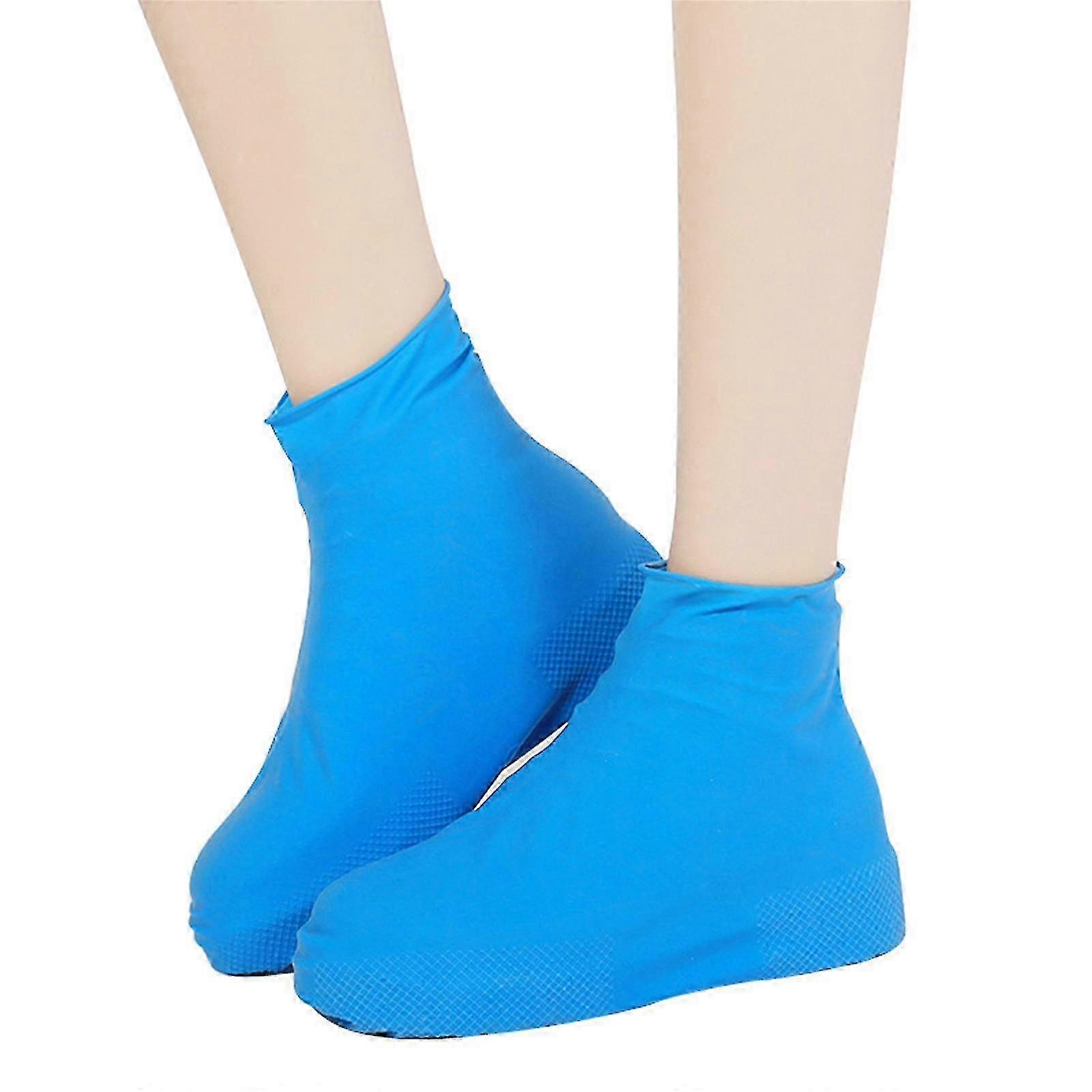 Opakovaně použitelný latexový pláštěnka Nepromokavý návlek na boty