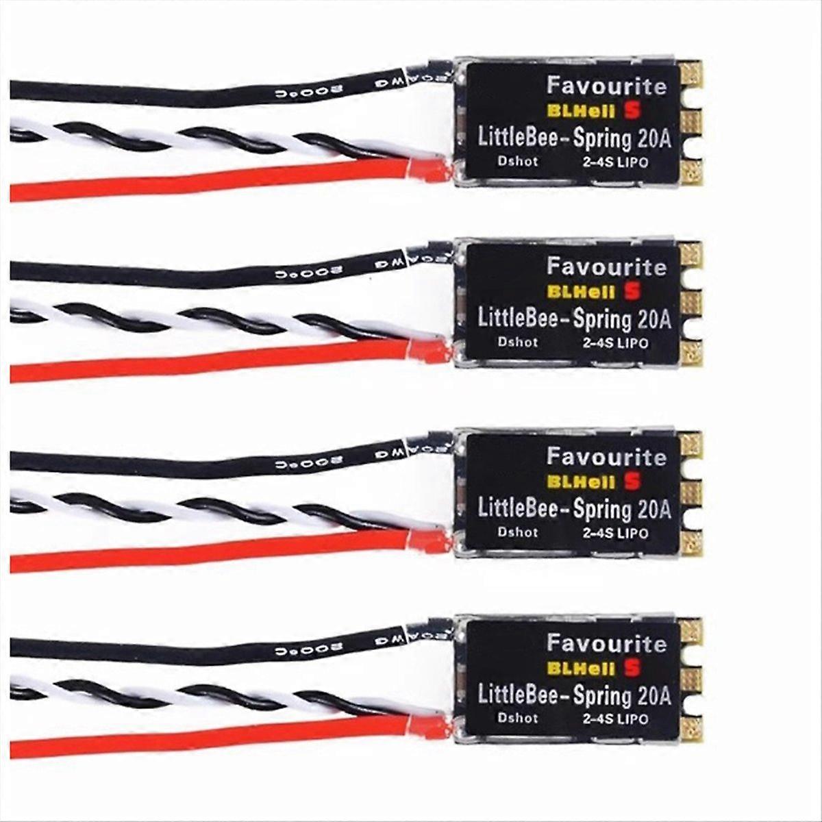 4PCS 20A ESC BLHeli-S Electronic Speed Controller Support DSHOT600