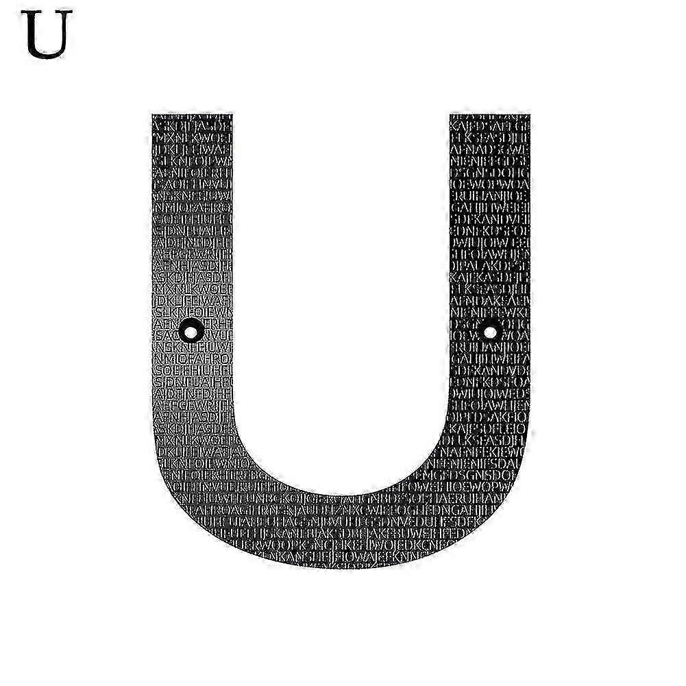 numeri civici 1-9 26 lettere in acciaio inox