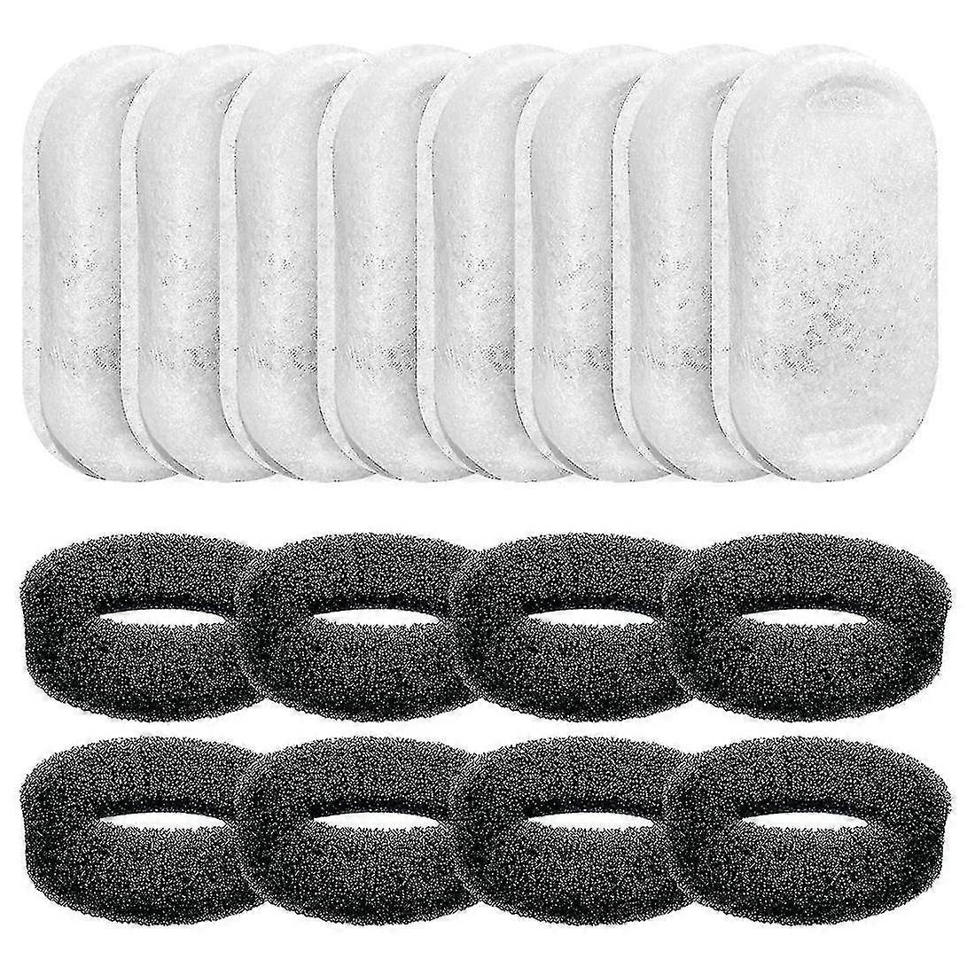 Adjustable flow cat fountain filters for 108oz/67oz pet water dispenser