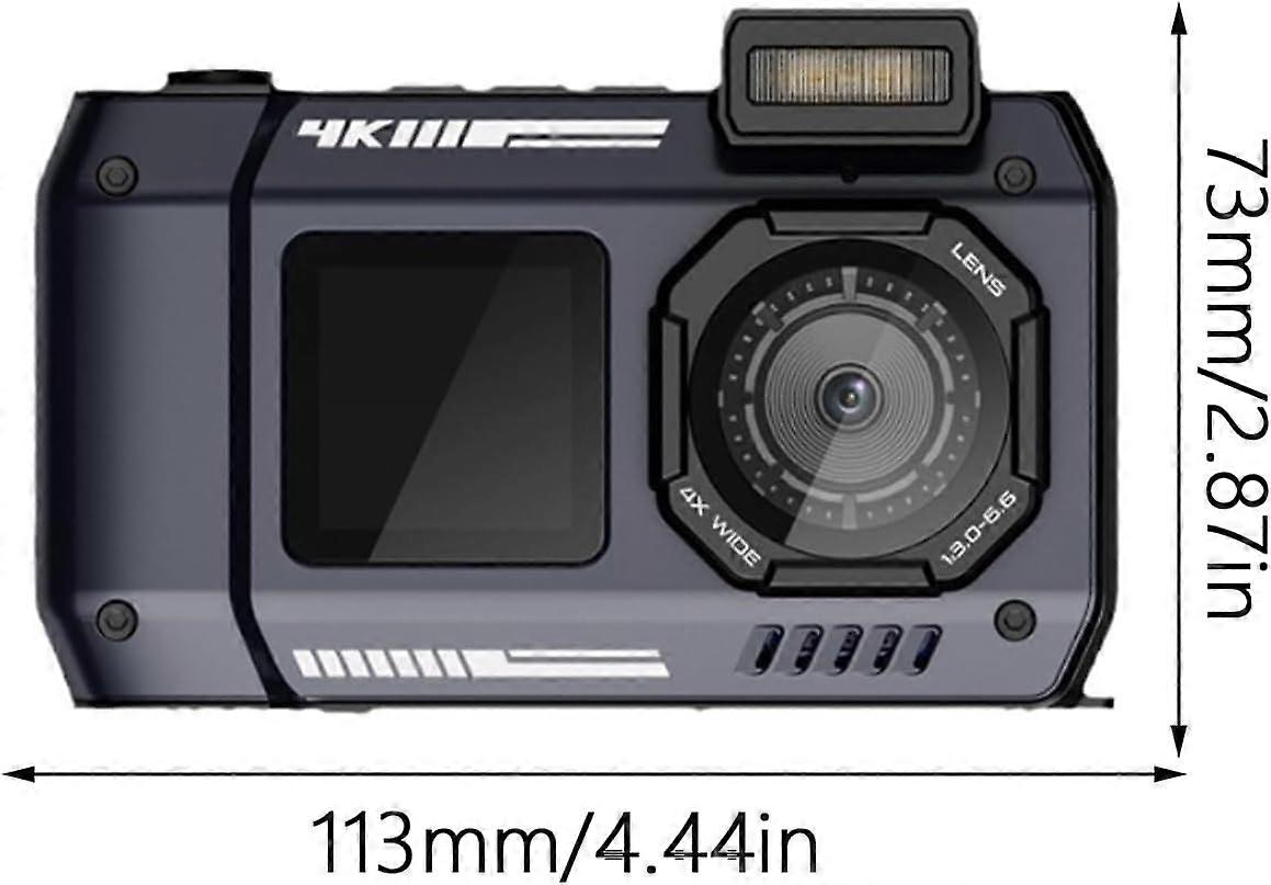 6500W Camera 10x Zoom Digital Camera Black For Casual And Professional Travelers