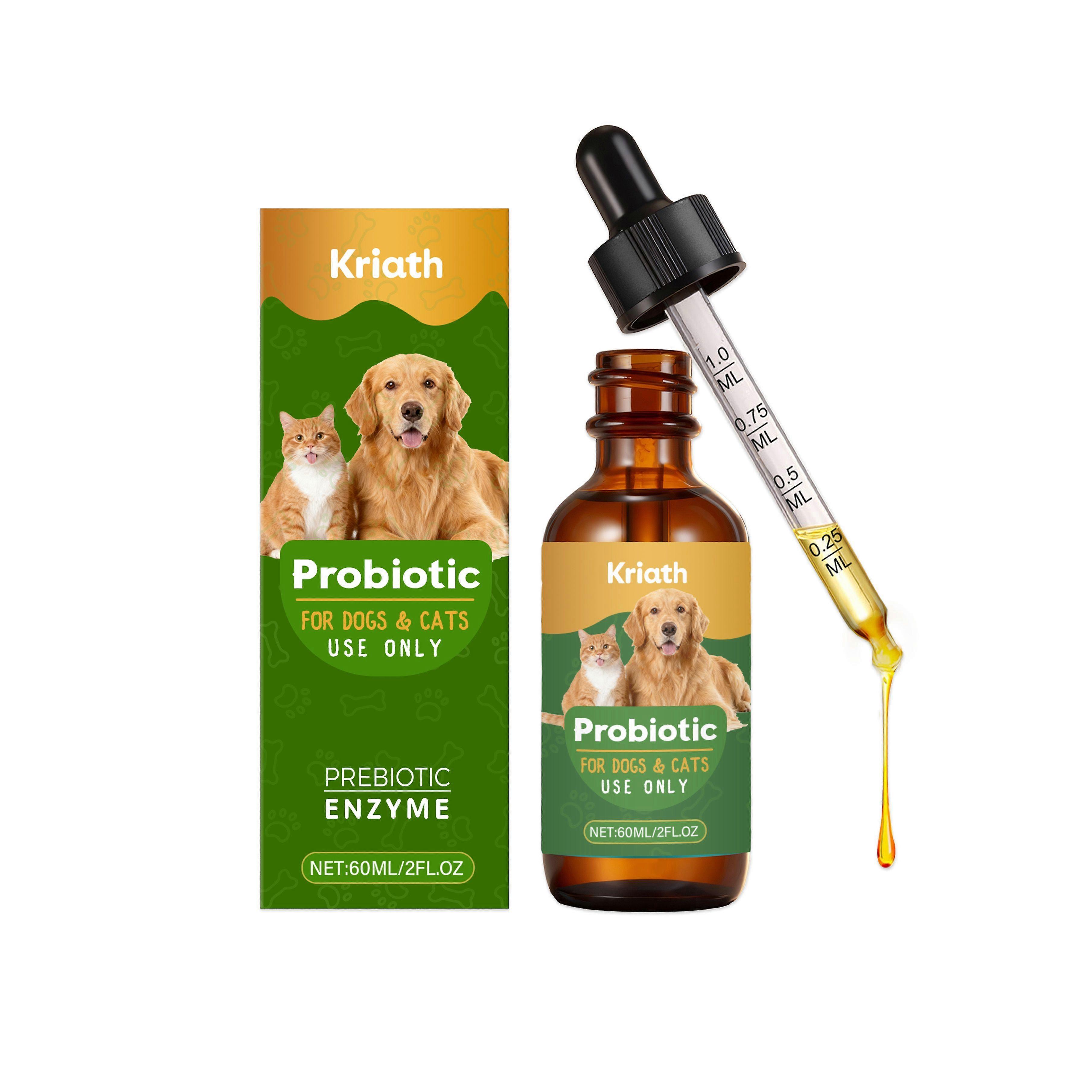 Kriath Liquid Probiotic Drops For Dogs And Cats