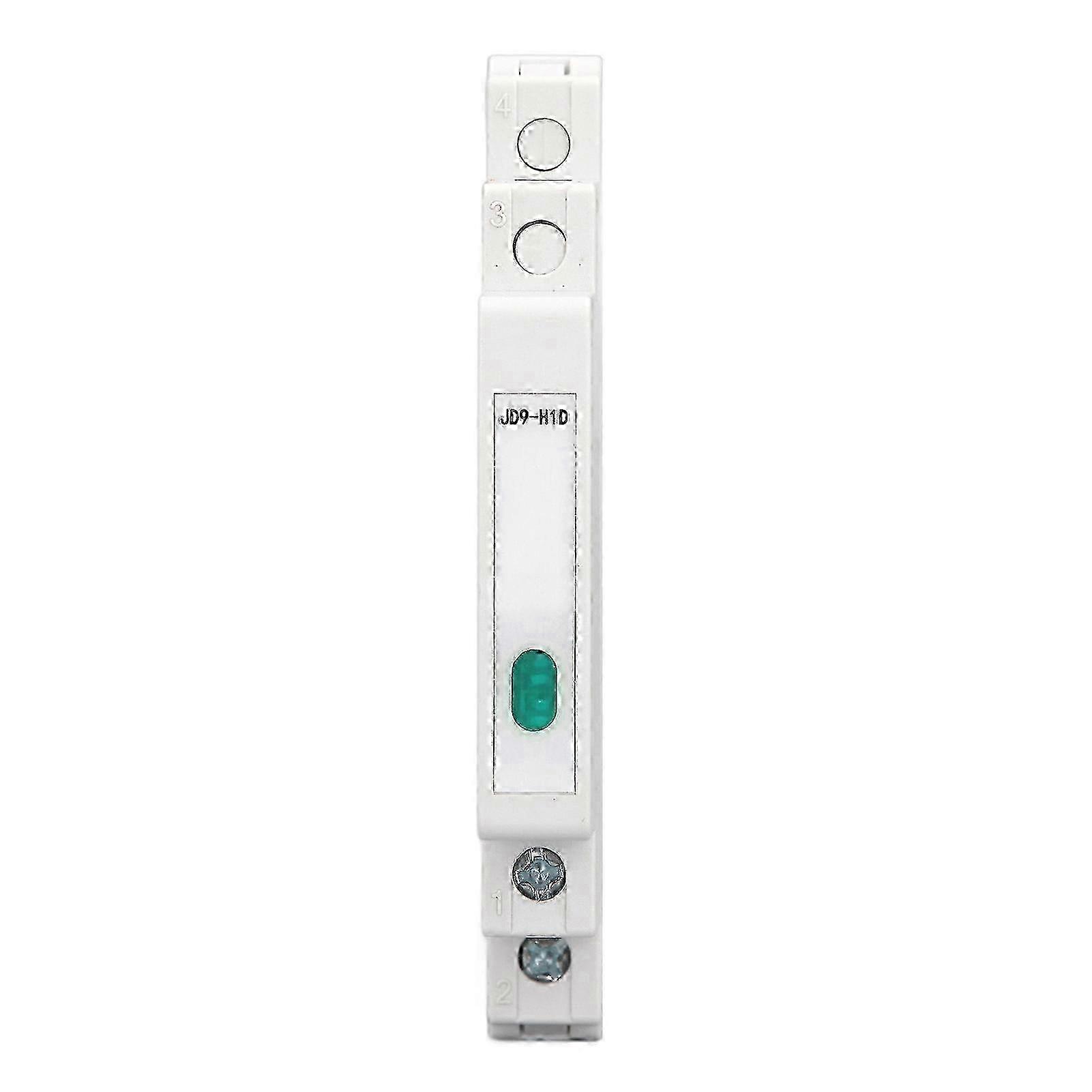 Din Rail Indicator Light LED AC DC 230V Modular Mount JD9‑H1D for Telecommunications Electrical Lines