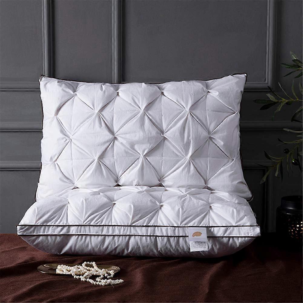 Goose Down Pillow Hotel Quality White Goose Down 48x74 Cm 2 Pack 100% White Down Soft