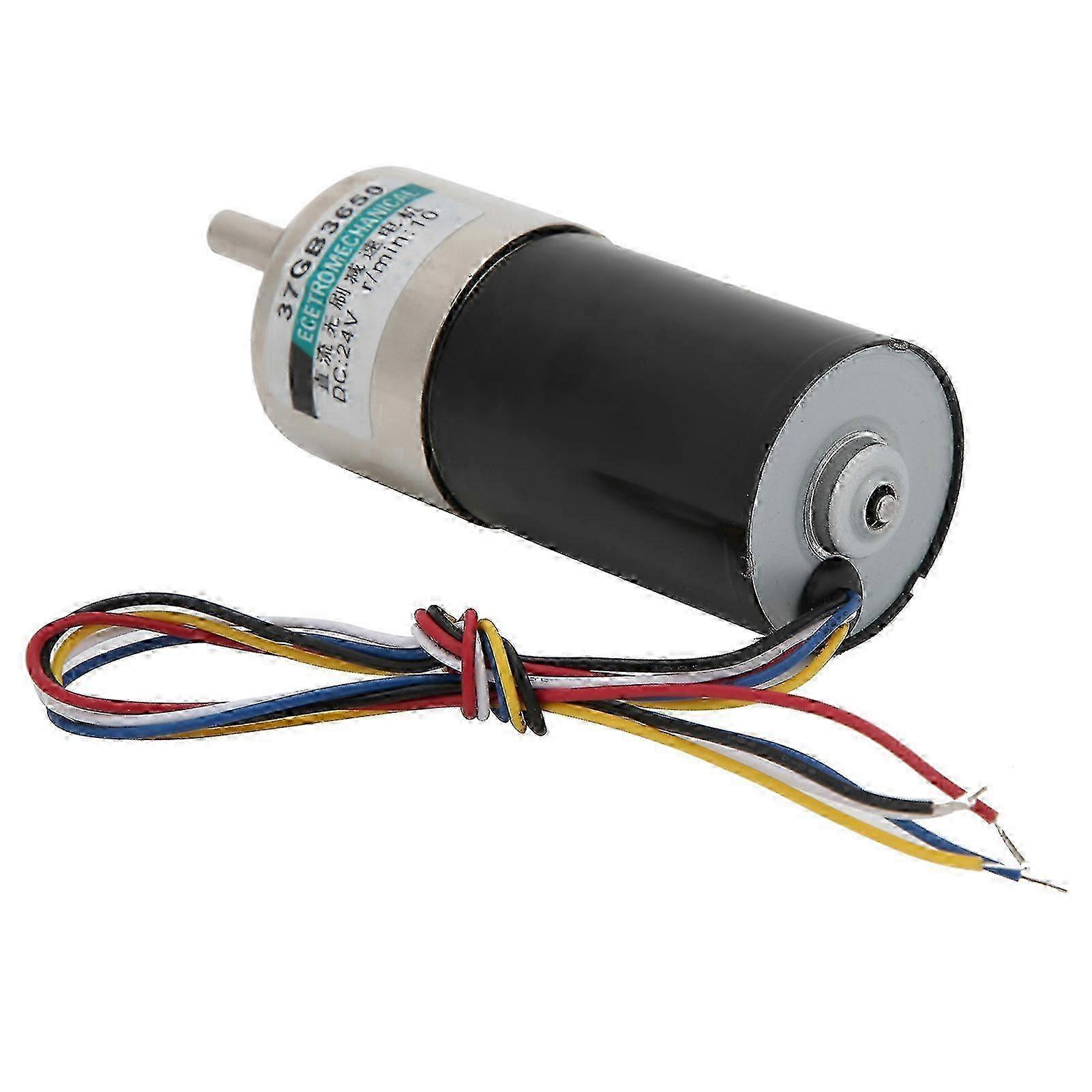 Brushless Motor with Bracket Governor Low Speed 24V for CNC Machine Tool XD-37GB365010rpm/min 25-26s SZRH