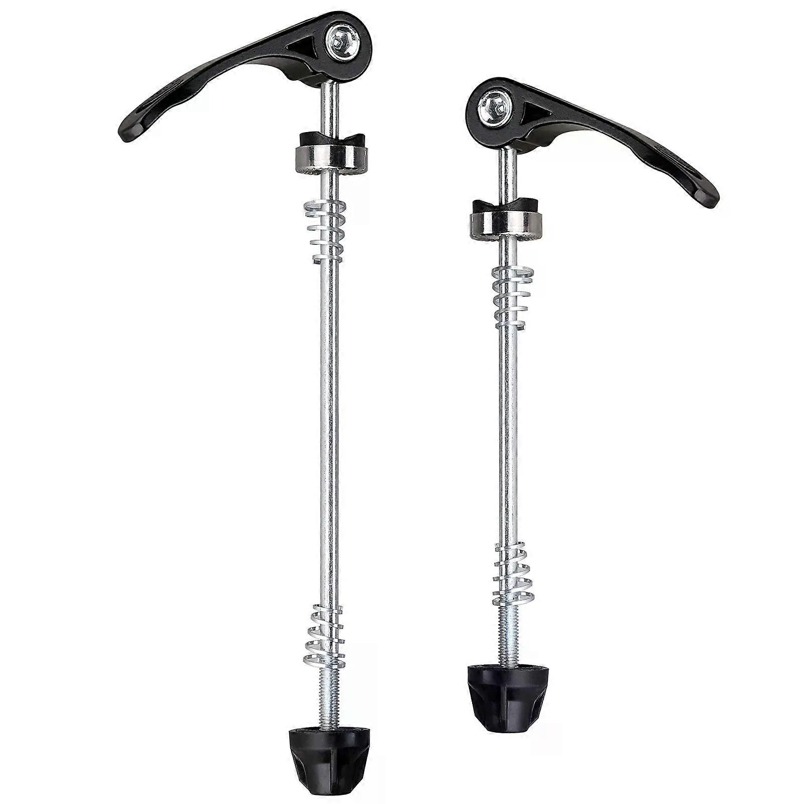 Bicycle Wheel Hub Skewers Road Mountain Bike MTB Wheel Hub Front Rear Skewers Quick Release Skewers Clip Lever Axle 155/190mm