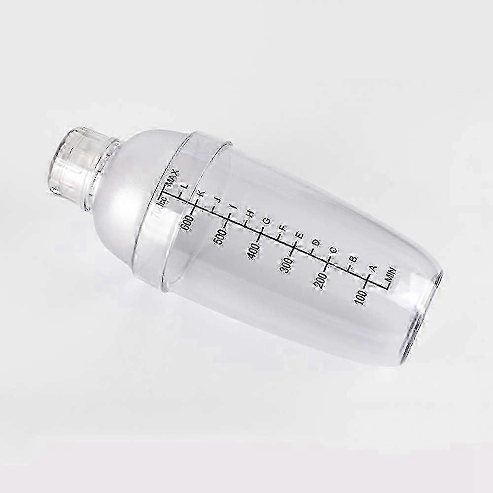 Plastic Transparent Cocktail Shaker Bar Tool 24 oz / 700cc