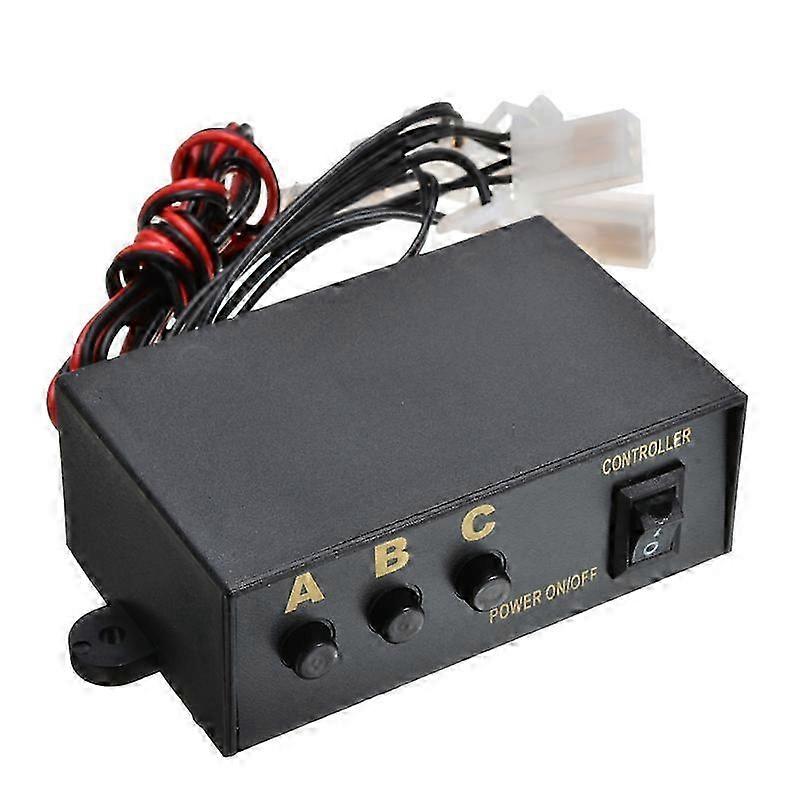 LED Strobe Light Controller 12V 6 Ways 3 Flashing Modes Emergency Flash Light Lamp