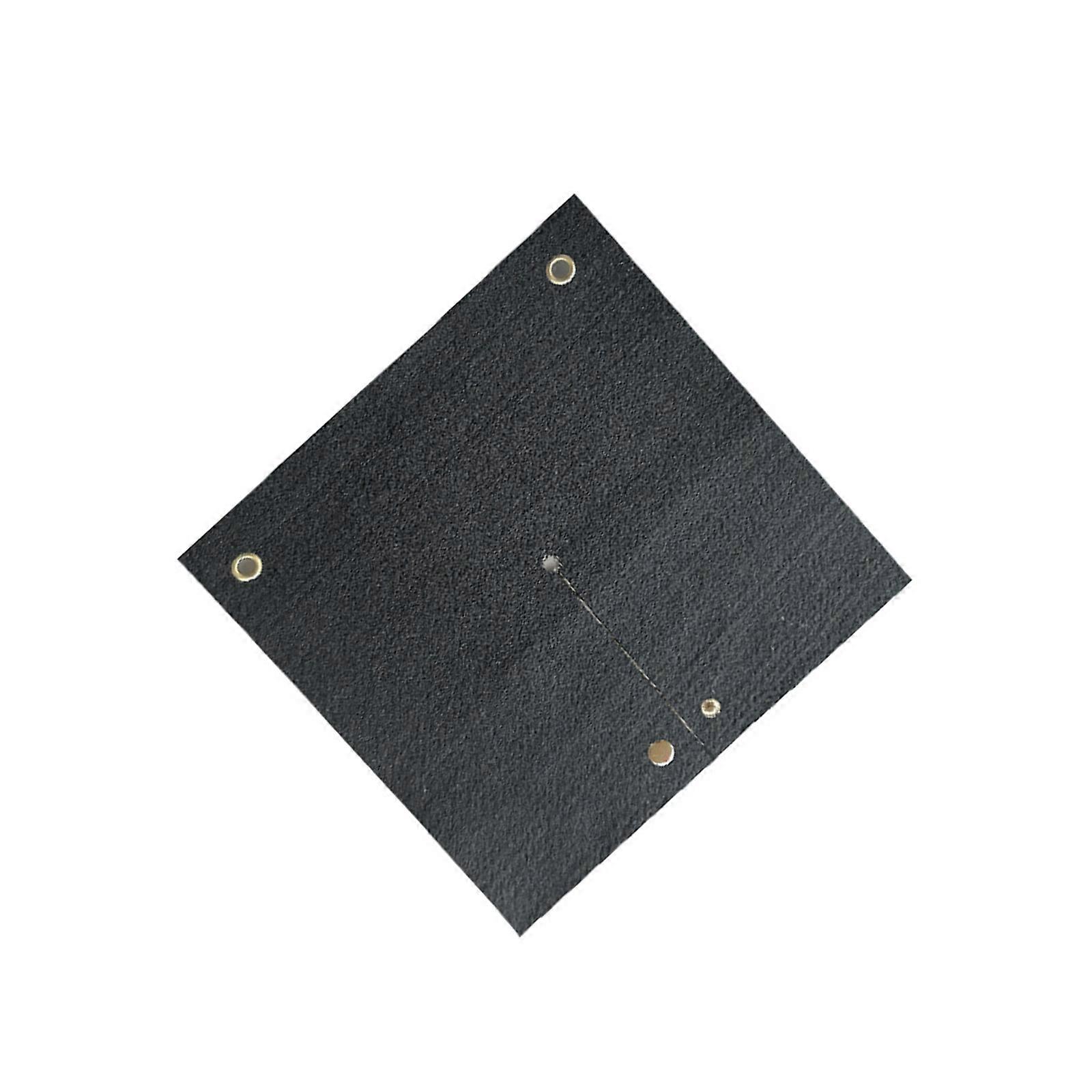 Upgrades Flame Retardant Welding Mat With Reinforced Edges Fireproof Insulation Layer Hanging Holes for Pipelines Welding Multicolor