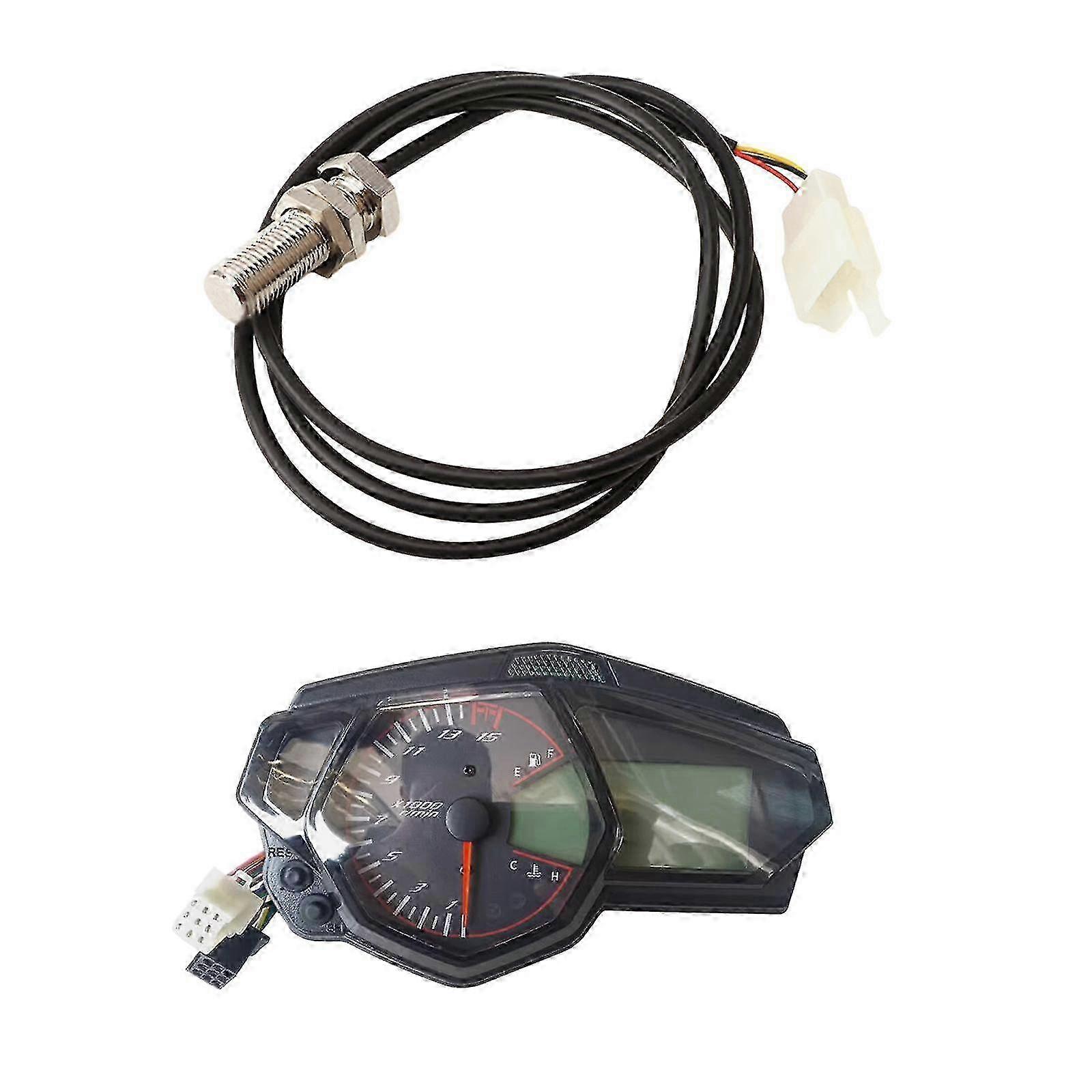 Motorcycle Speedometer Gear Display Odometer LCD Digital Gauge Instrument for Yamaha Yzf-r3 Yzf R3 High Quality Replacement