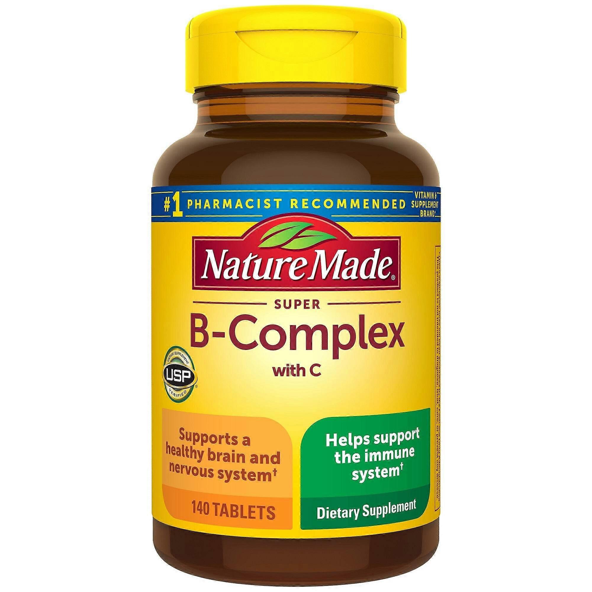 Nature Made Super B-complex, Tablets, 140 Ea