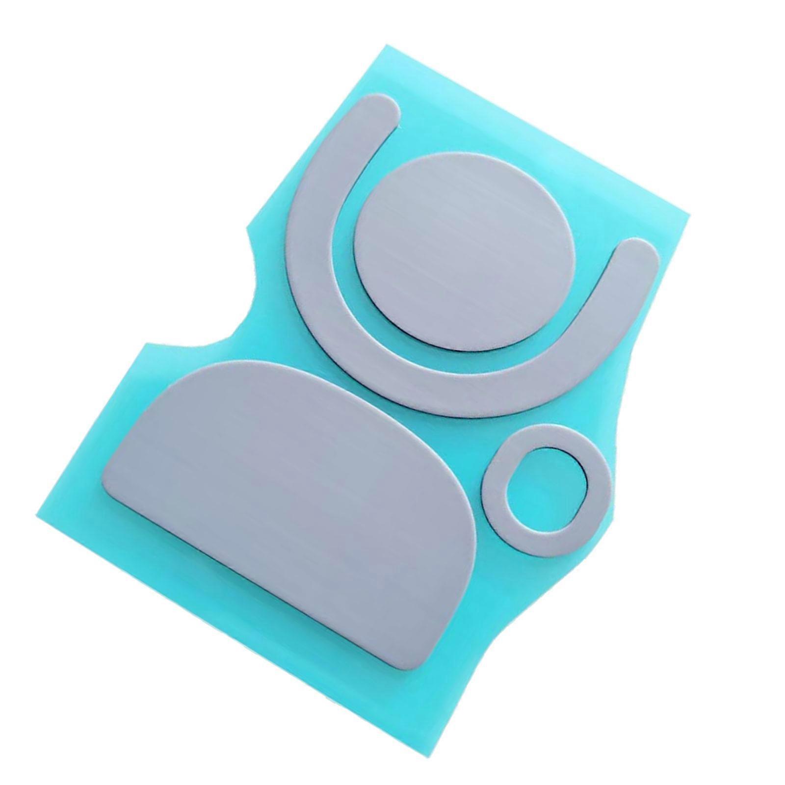 Low Noise PTFE Mouse Feet Developed For Quiet Motion In Shared Workspaces Multicolor