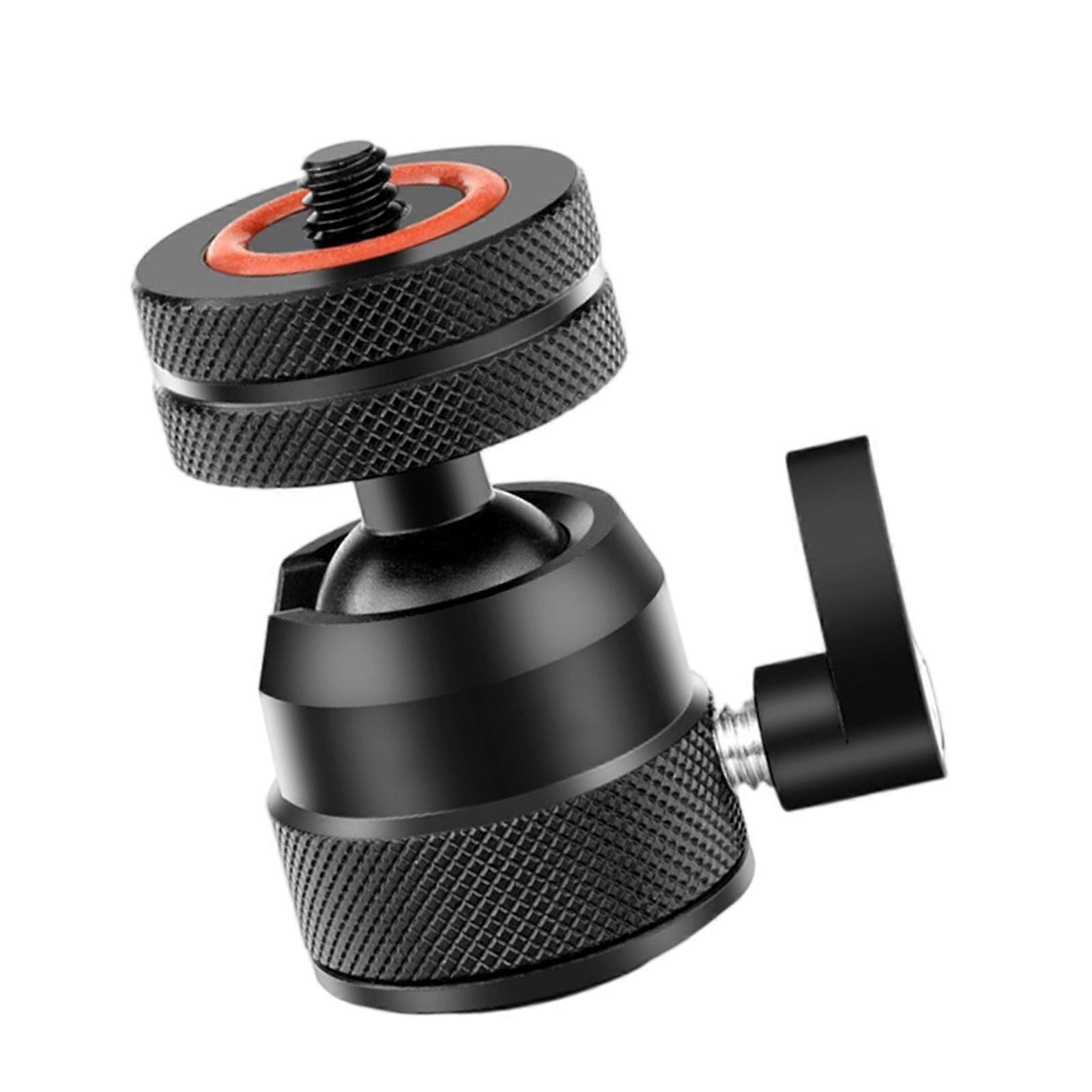 Portable Ball Head 360 Degree Rotate Camera stand Head With Universal Compatibility Locking Knob For Camera Tripods Accessory Multicolor