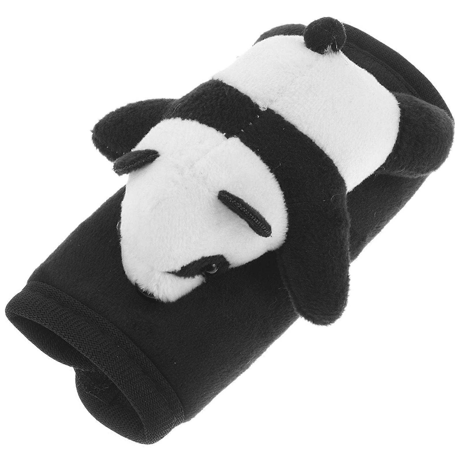 Plush Soft Car Handle Protector Panda Cover for Door Interior Accessory