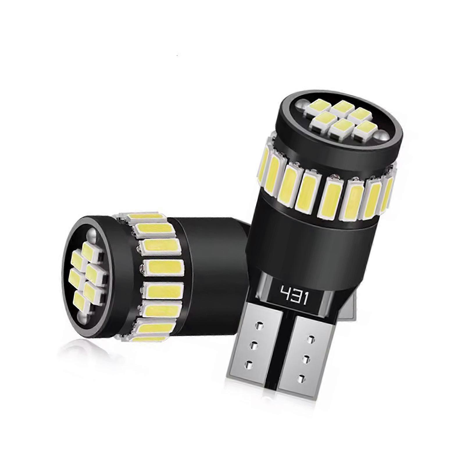 Energy Efficient Automotive LED Marker Radiances 24 Moun LED Bulbs T10 4014 With Aluminum Refrigerating Structure Multicolor