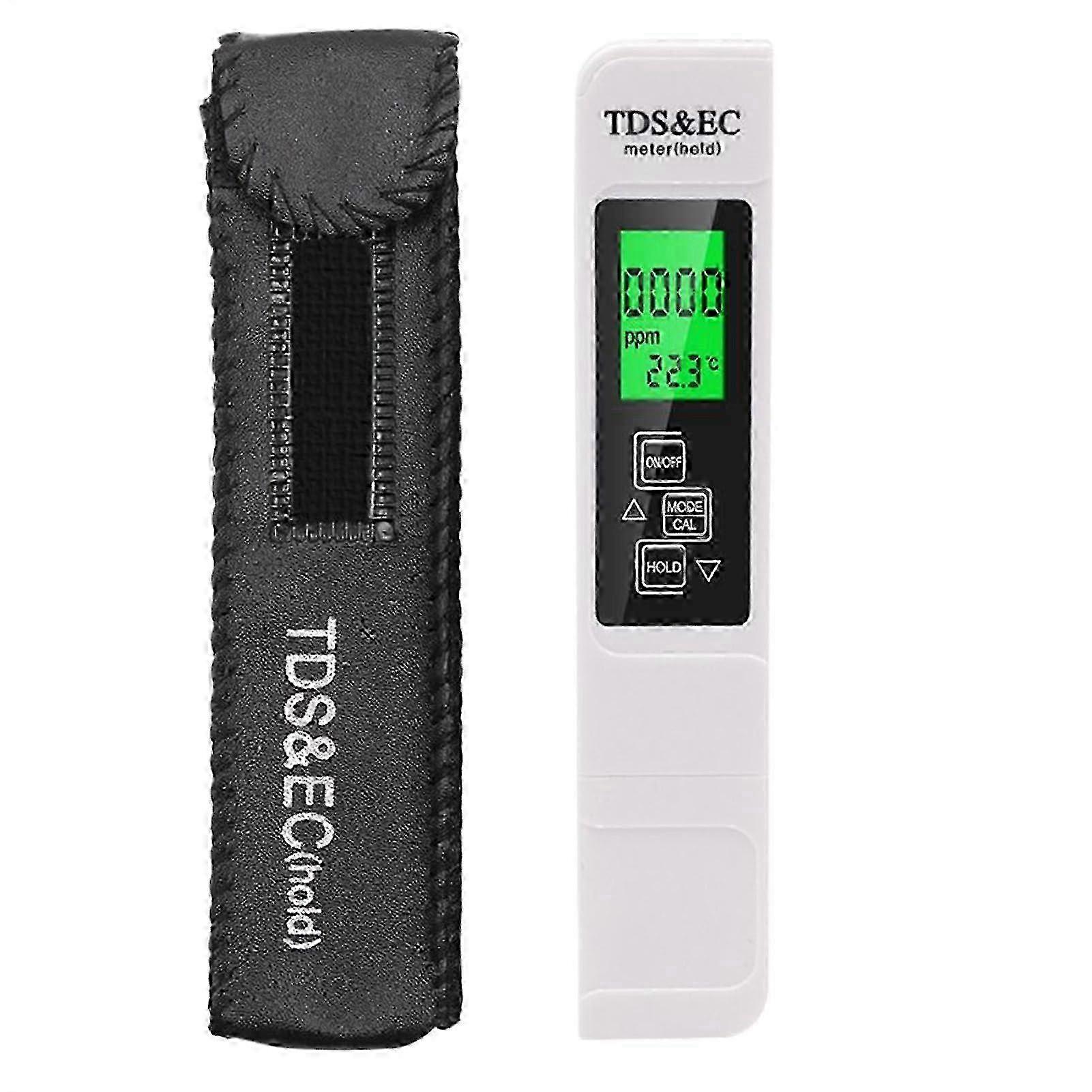 4 In 1 Tds Meter Digital Water Tester Tds, Digital Water Tester, Accurate Tool for Home, Portable Detection Device for PPM Measurement