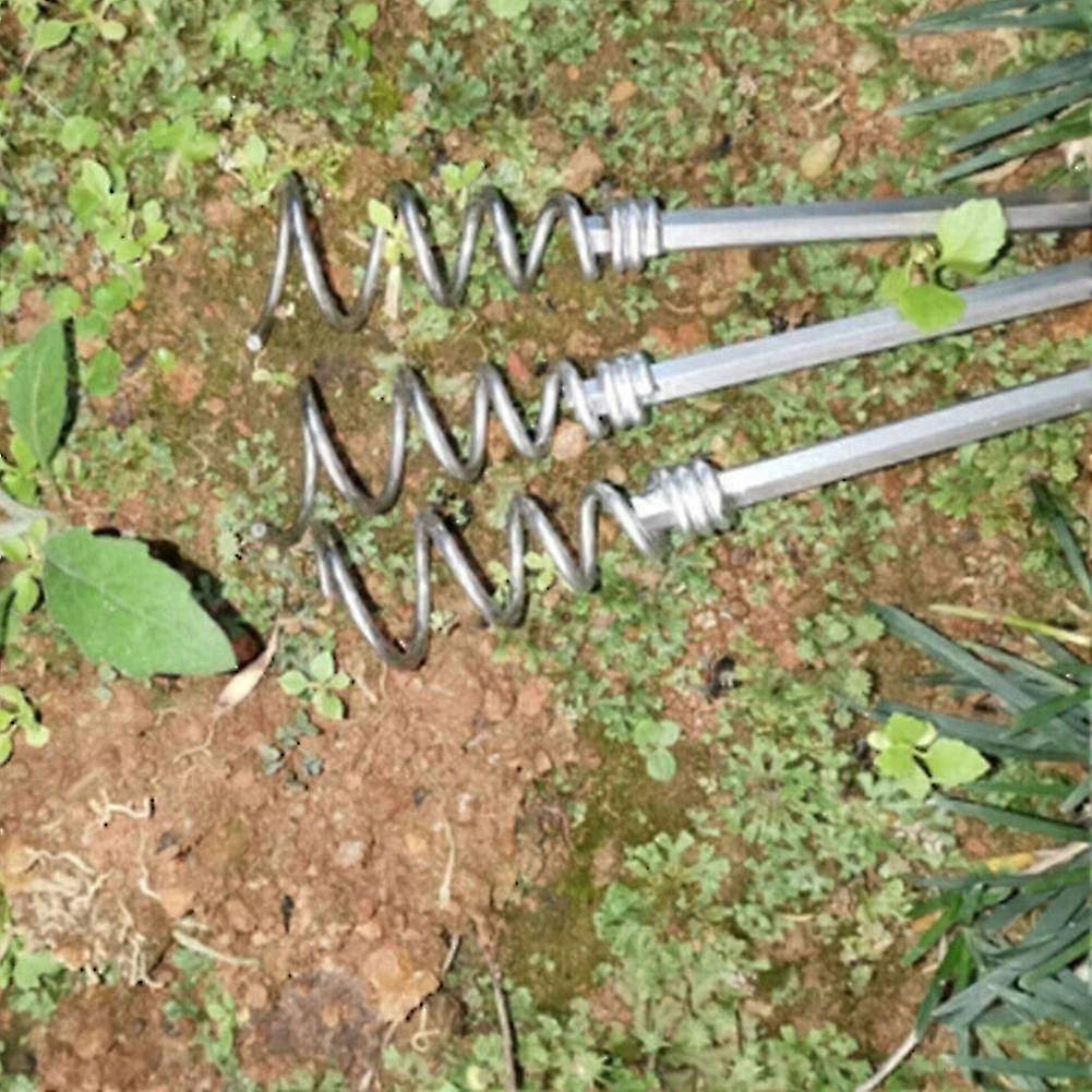 Garden Weeder Tool Stainless Steel Spiral Drill Bit for Weed Cutting