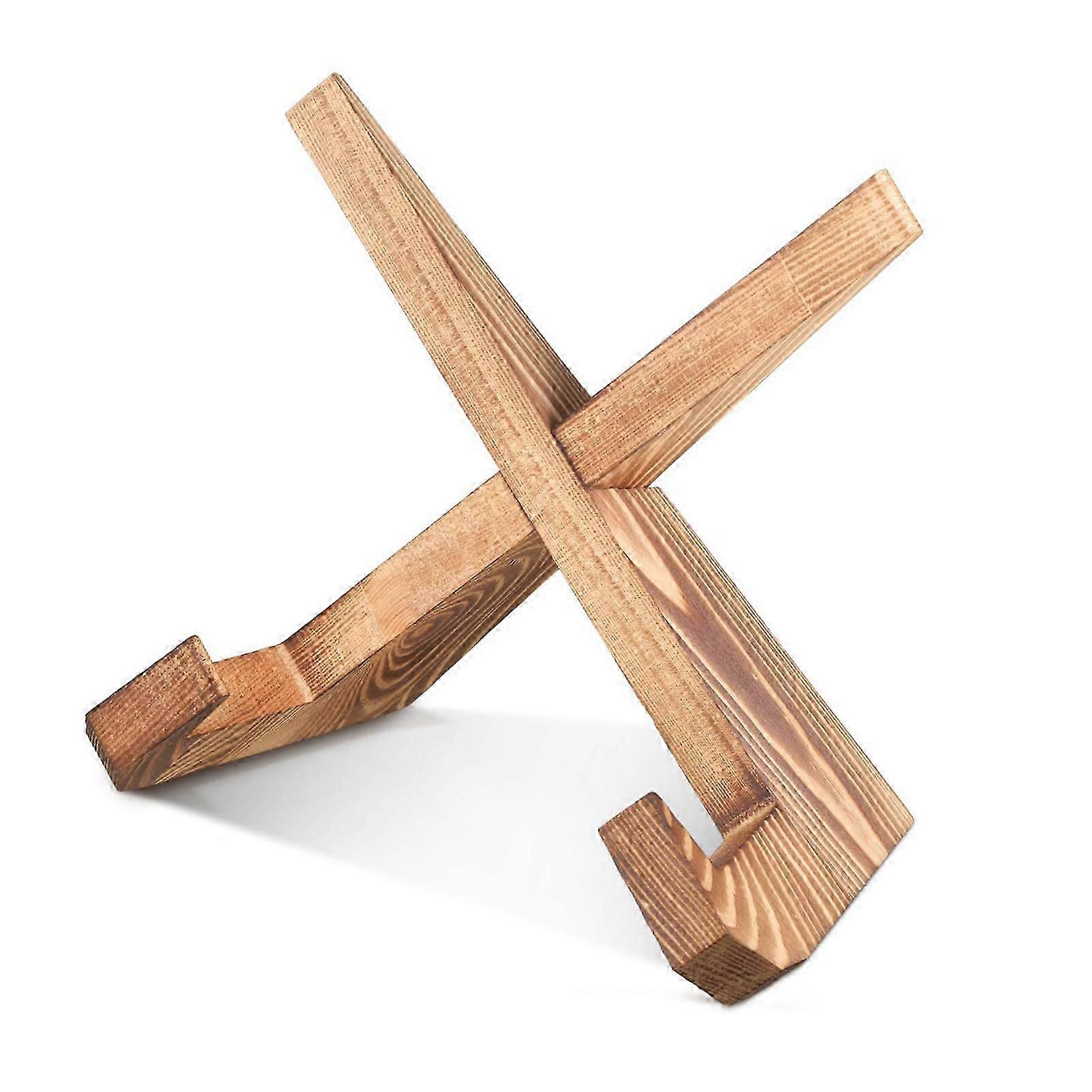 Trækogebogsstativ Multifunktionelt kogebogsstativ til bordplade