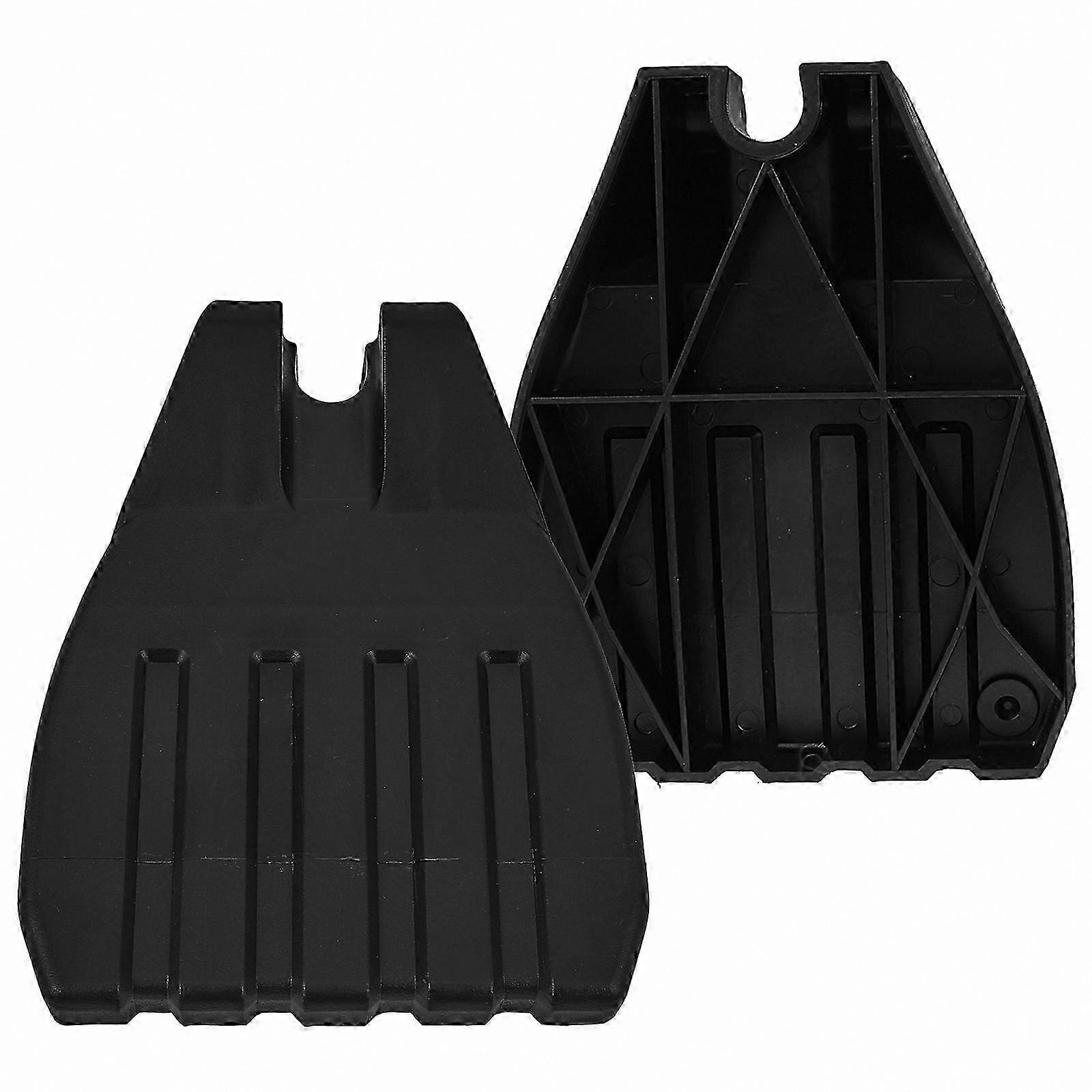 2-Pack Leg Rest Pads for Wheelchair, Adjustable Footrest Plates with Elevating Feature, Durable Mobility Aid Accessory