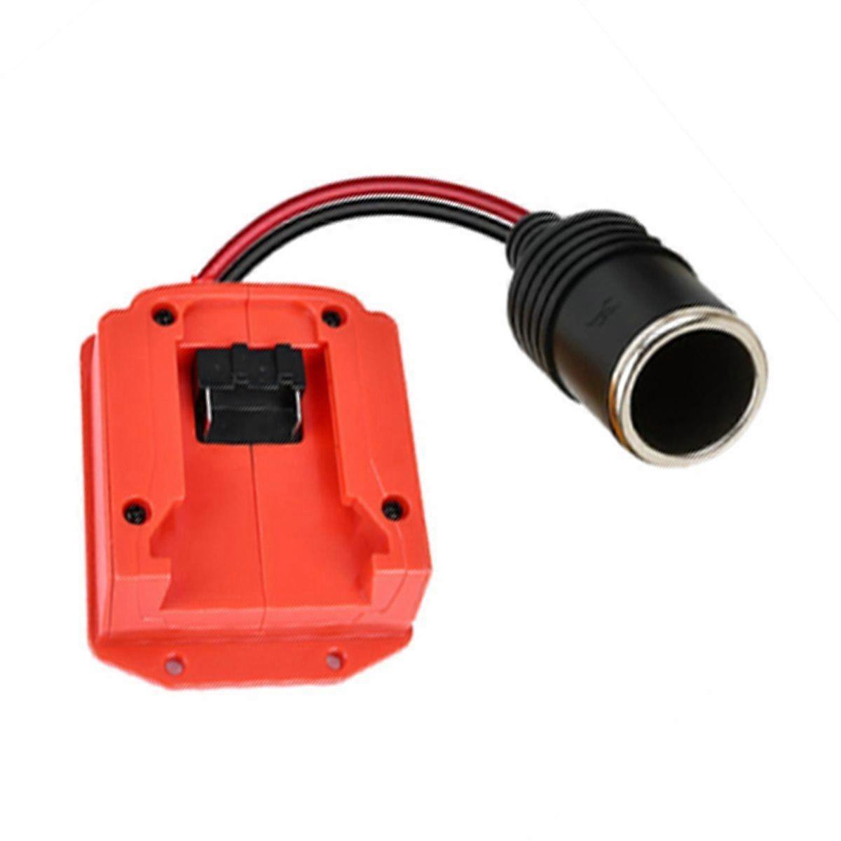 18V to 12V Power Lighter Interface Adapter for 18V Battery Converter for RC Car DIY