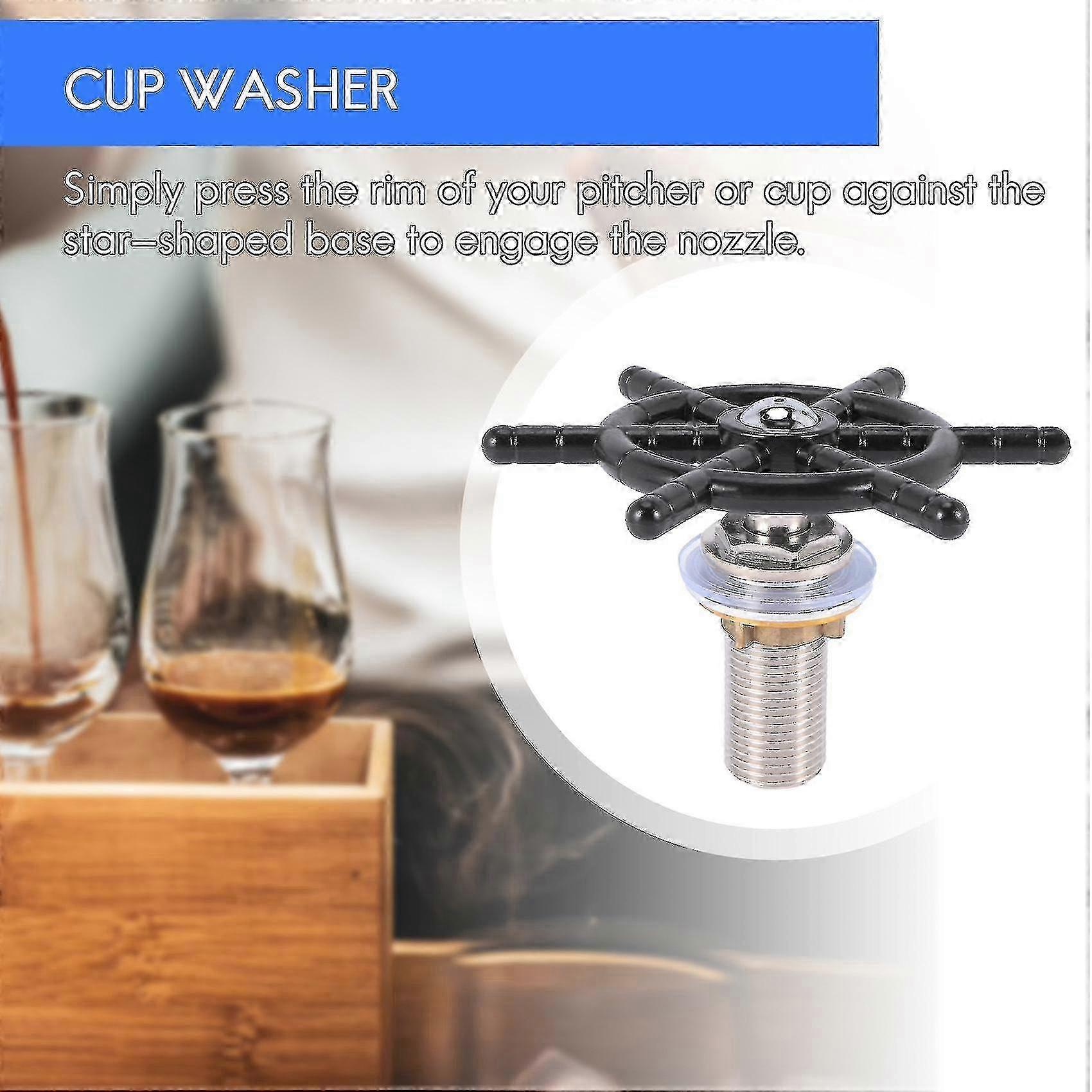 For Bar - Steaming Pitcher Rinser for Beer Glass & Coffee Pitcher