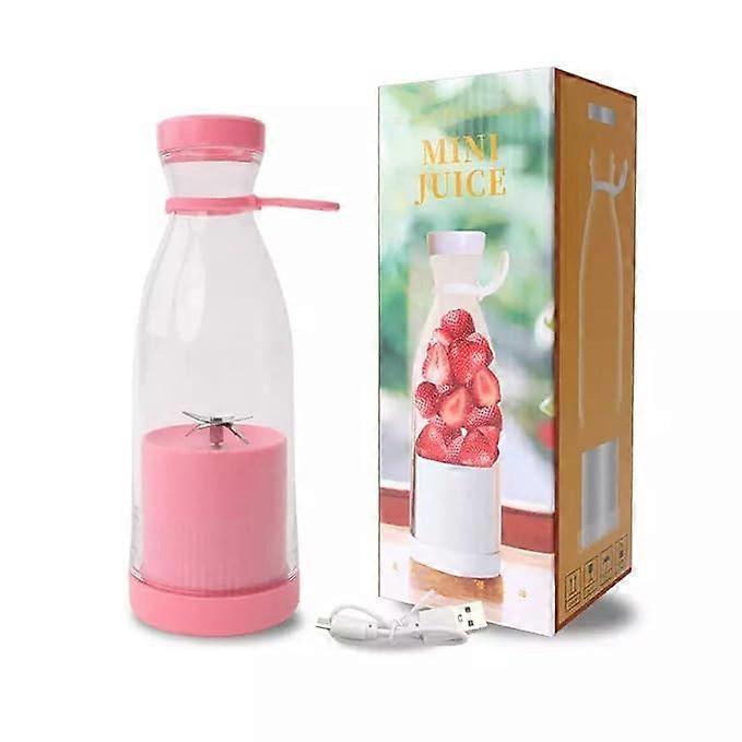Portable Blender USB Rechargeable Smoothie Maker with Leakproof Travel Design for Fresh Juices