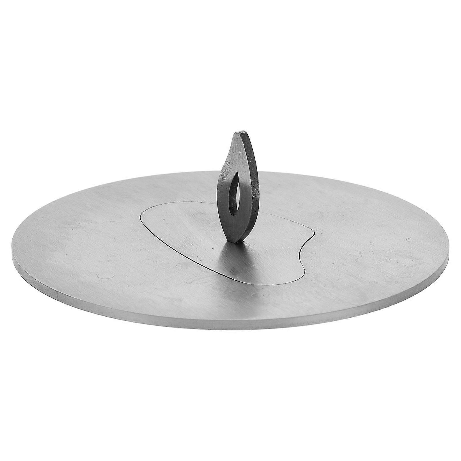 Windproof Candle Snuffer Extinguisher Household Users Silver 1Pack