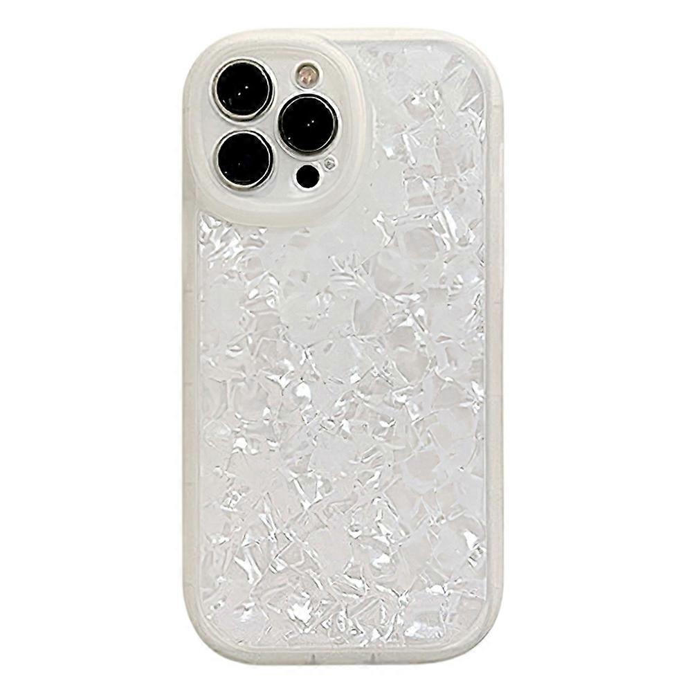 For iPhone 14 Pro Max TPU Case with Shell Pattern Shockproof Phone Back Cover