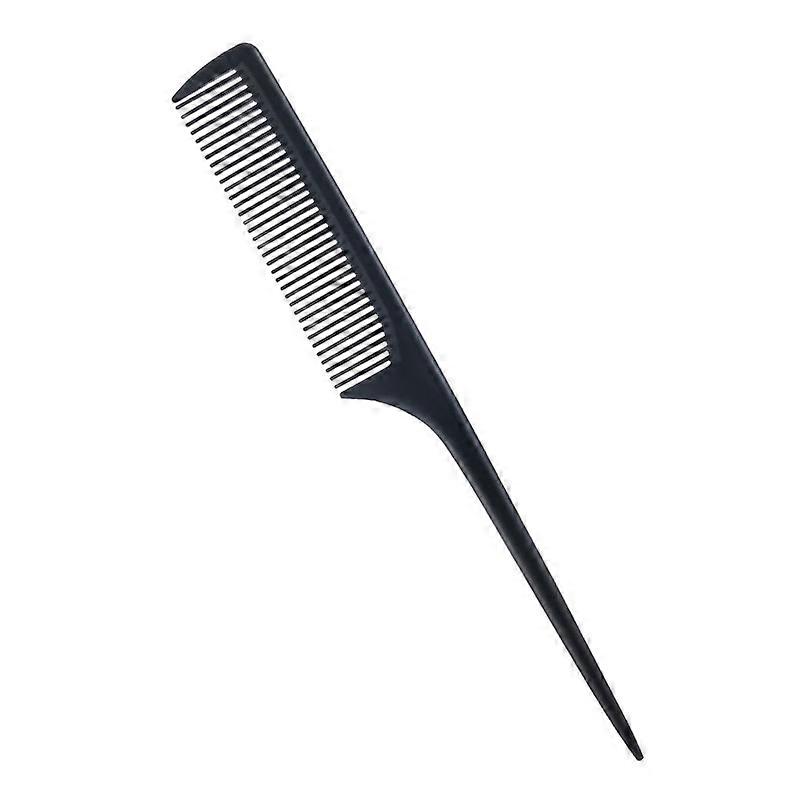 Plastic Fine-tooth Comb Anti-static Tail Draw Tool Comb Point Style Styling Rat Comb