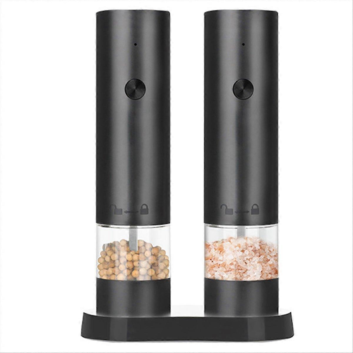 Electric Salt and Pepper Grinder Rechargeable Automatic Spice Crusher