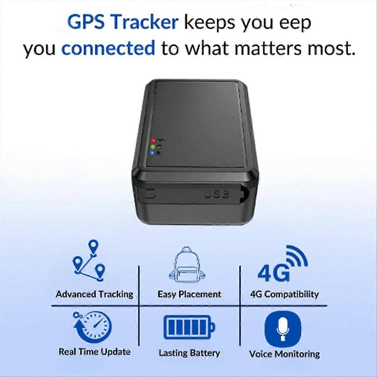 GPS Tracker, GPS Tracker Ingen abonnement, for biler,