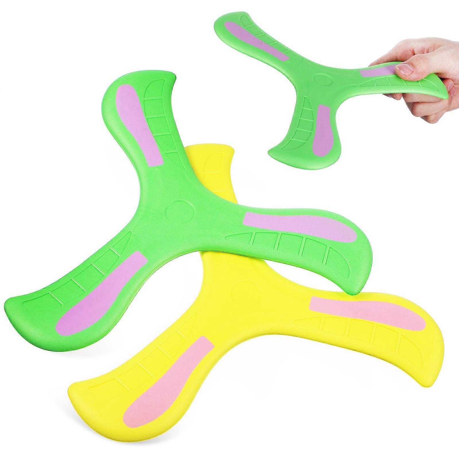 Children Boomerang Toy for Sports Use with 2Pcs Fast Catch Boomerangs