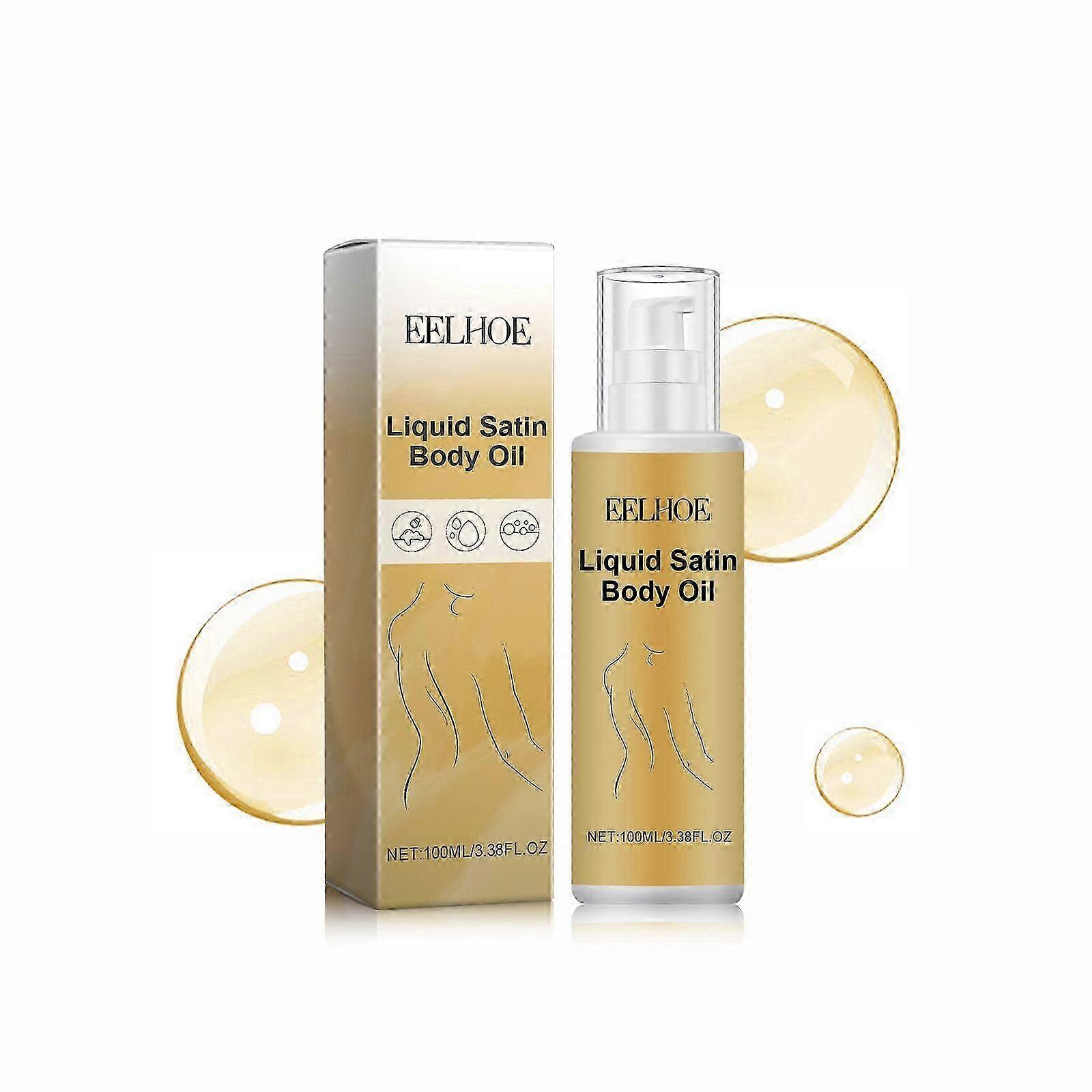 Deep Moisturizing Body Oil with Hyaluronic Acid  Shea Butter  AntiWrinkle, Firming  Elasticity Boost