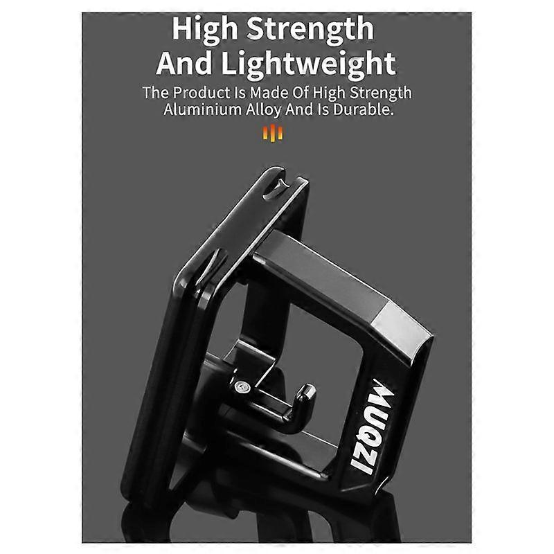  for Front Carrier Bag Carrier Block 3 Hole,Black