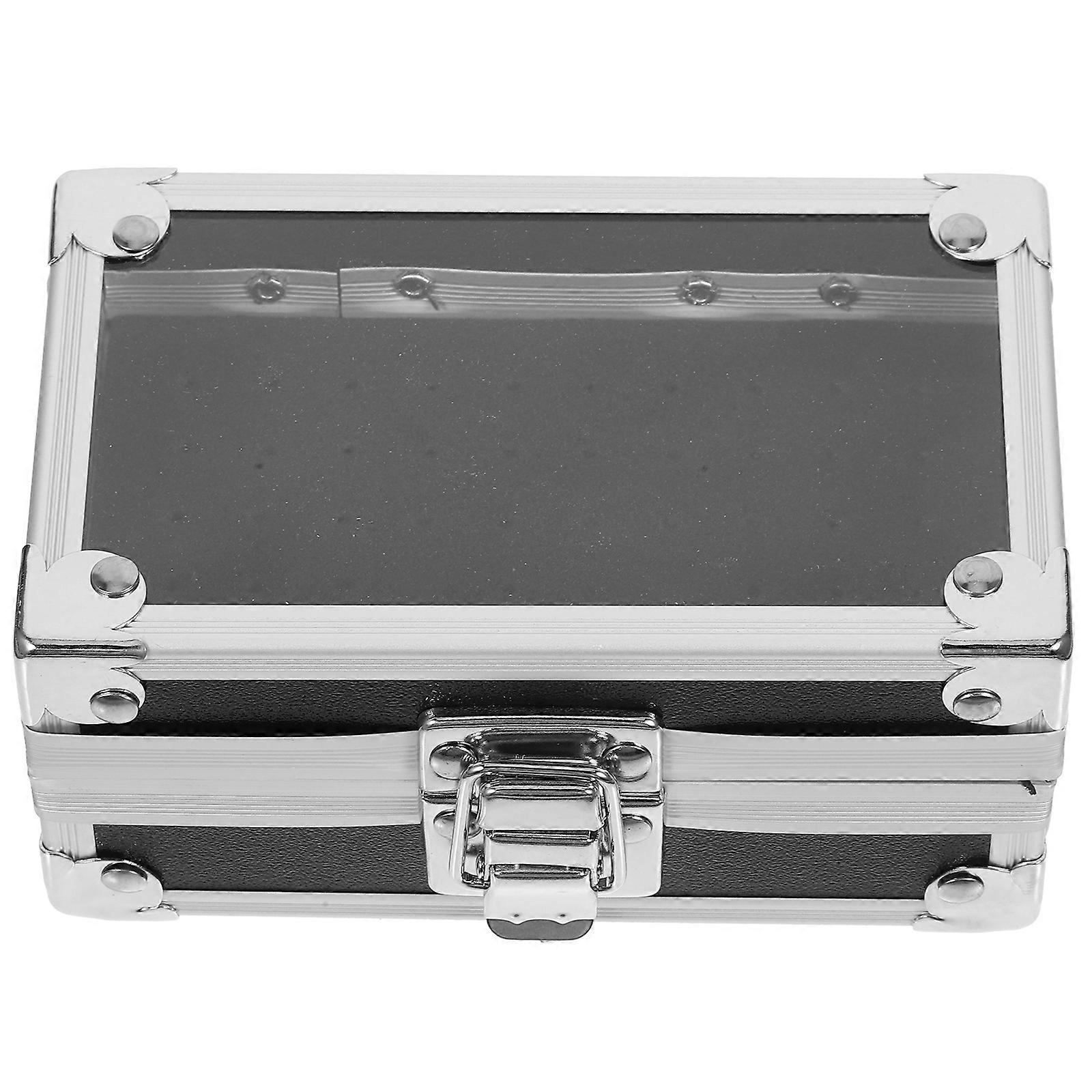 Nail Bit Holder for Storage 2Pcs Nail Drill Bits Display Storage Case