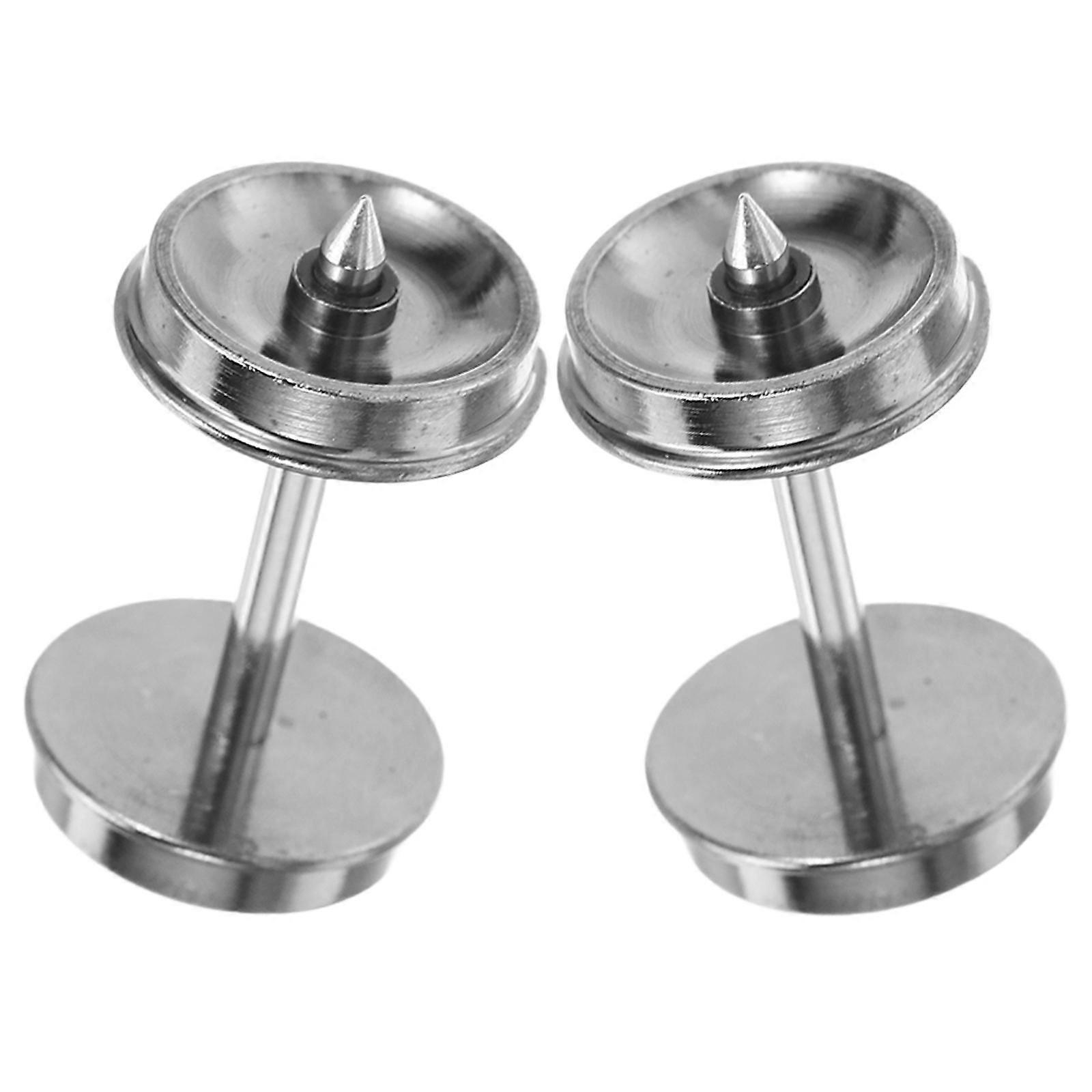 Electric Train Wheels Alloy Model Accessories for Smooth Operation 1Pair