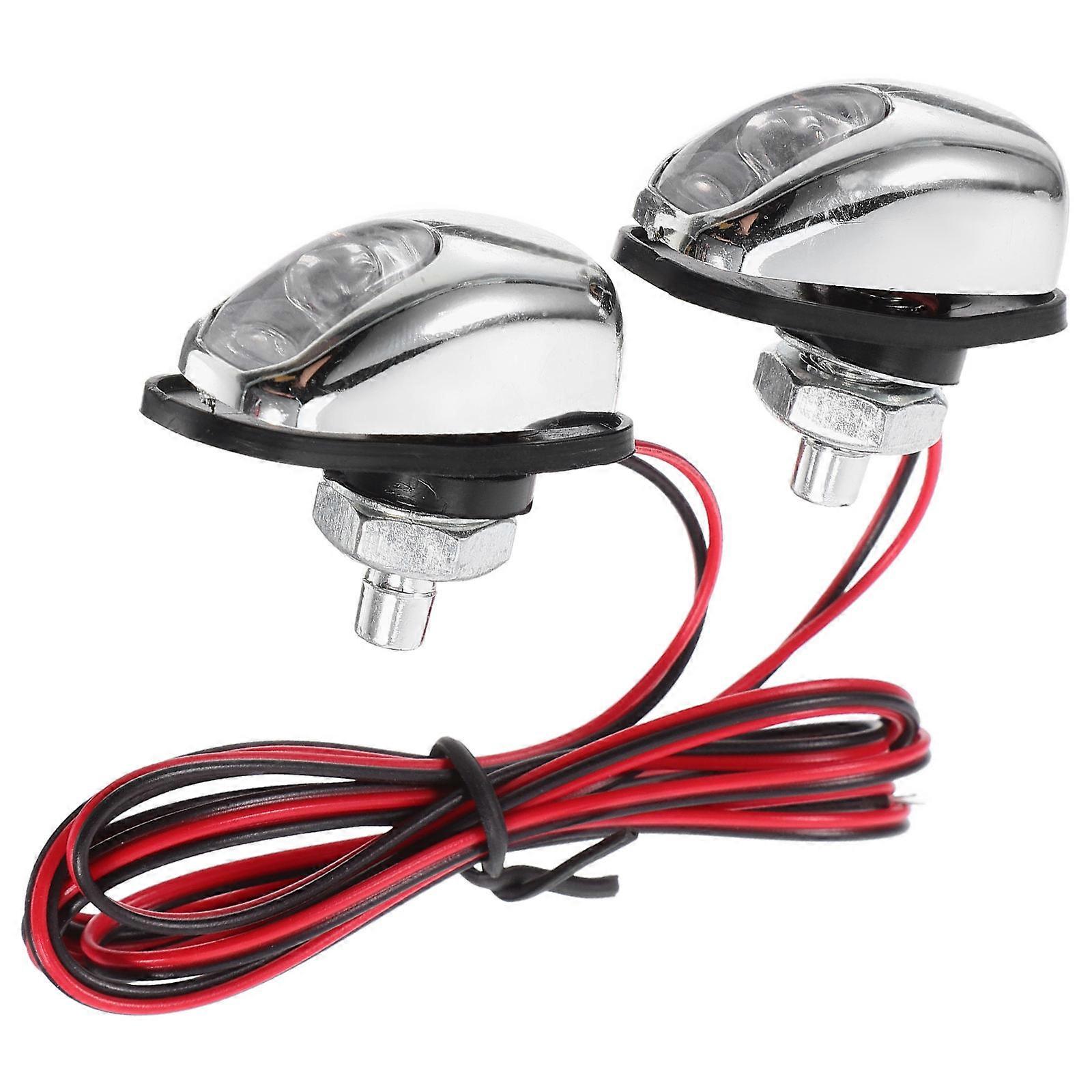 Windshield Nozzle Light Washer Nozzle for Use 2Pcs