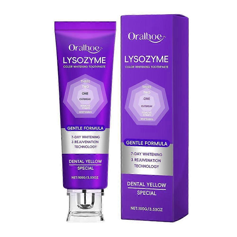 Fluoride Toothpaste with Deep Cleaning Formula for Plaque Removal and Fresh Breath 100g