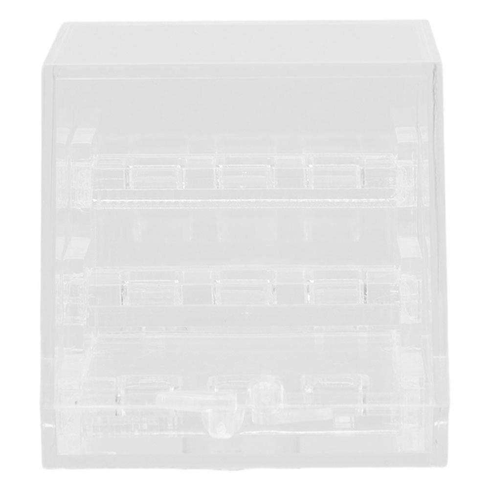 Acrylic Display Box for Gemstone Storage with Transparent Lid
