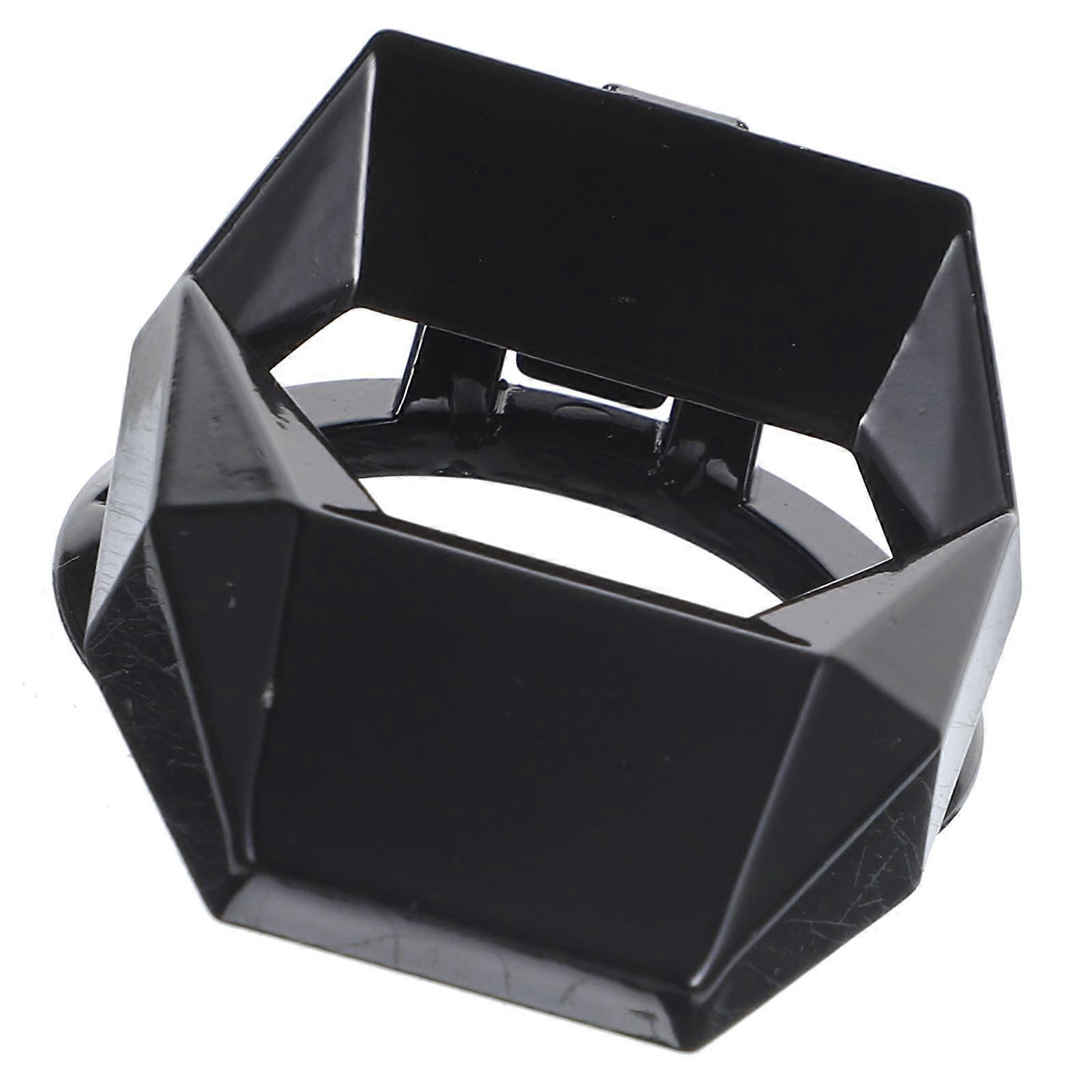 Zinc Alloy Car Start Stop Button cover Black Universal Engine Decor Accessories for Replace Use 1 Piece