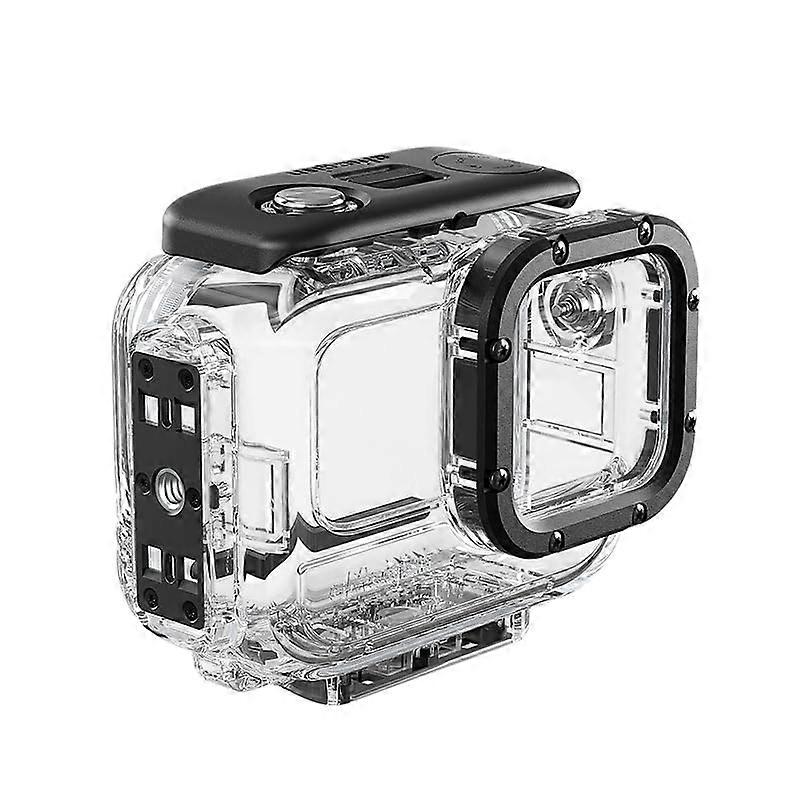 Waterproof Case for Insta360 Ace Pro 60m Diving Housing with AntiFog Tempered Glass and Quick Release