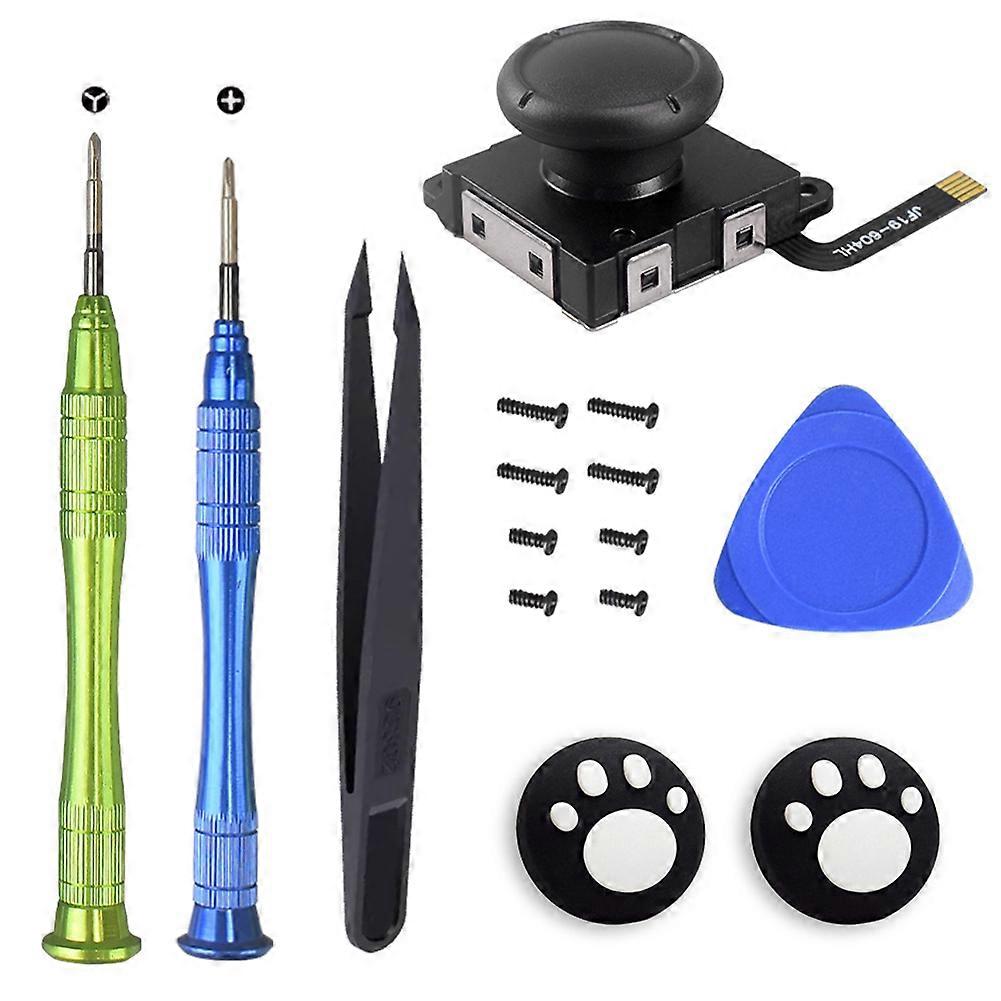 Hall Sensing Joystick No Drifting Hall Effect Joystick Higher Sensitivity Hall Thumb Stick for Swicth/Switch OLED/Switch Lite