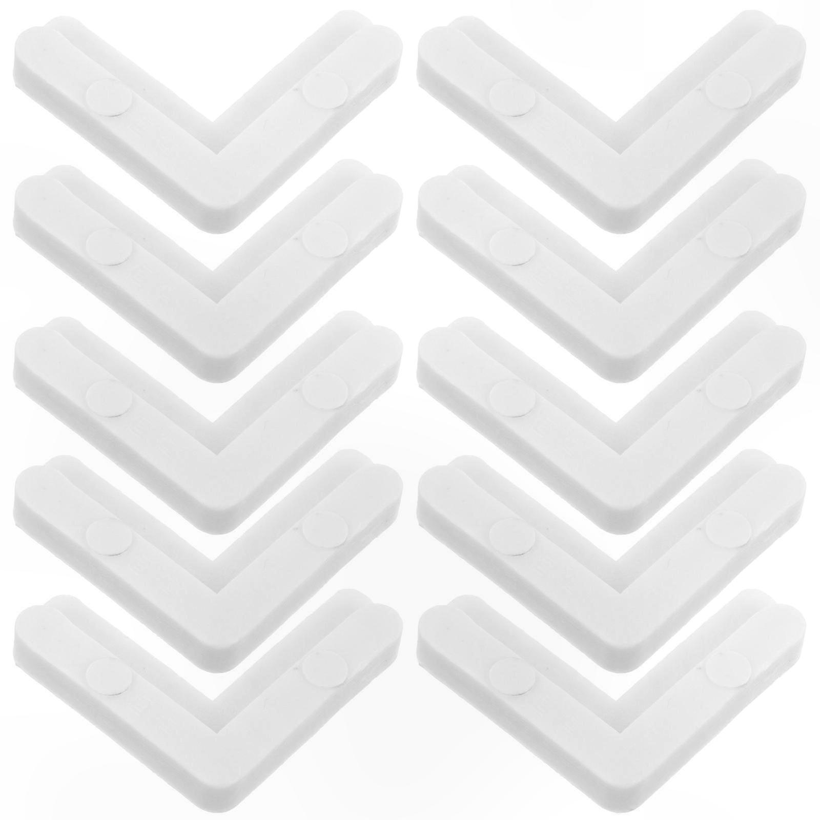 10 Pack Corner Braces for Screen Windows 90 Degree Angle Joint Fasteners