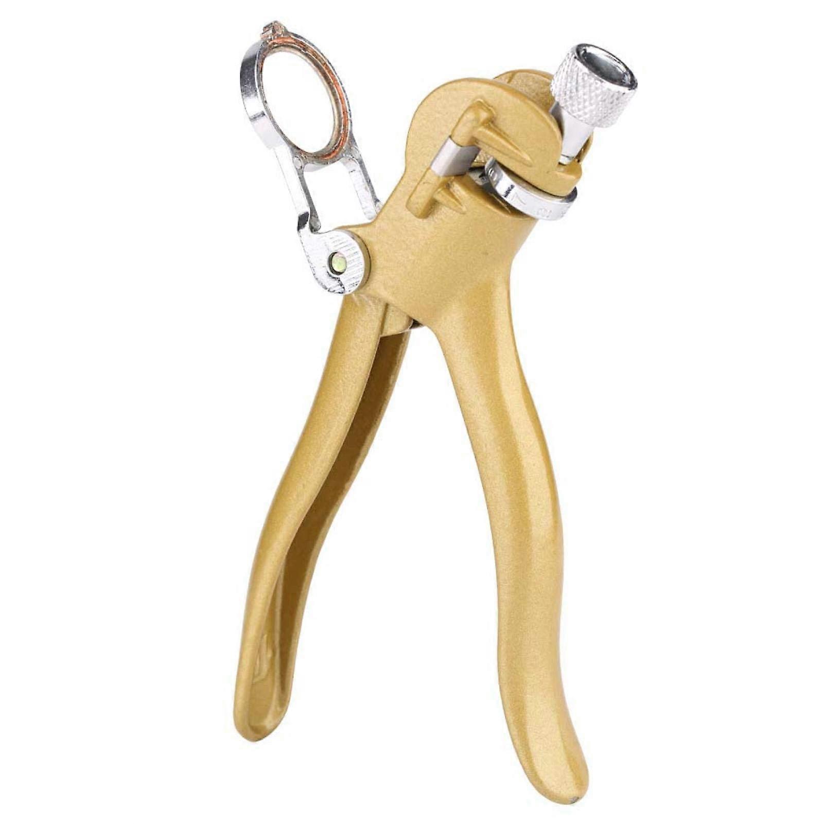 Saw Set Pliers Zinc Alloy for Woodworking Hand Saws, Precision Tooth Setter with Ergonomic Arc Handle